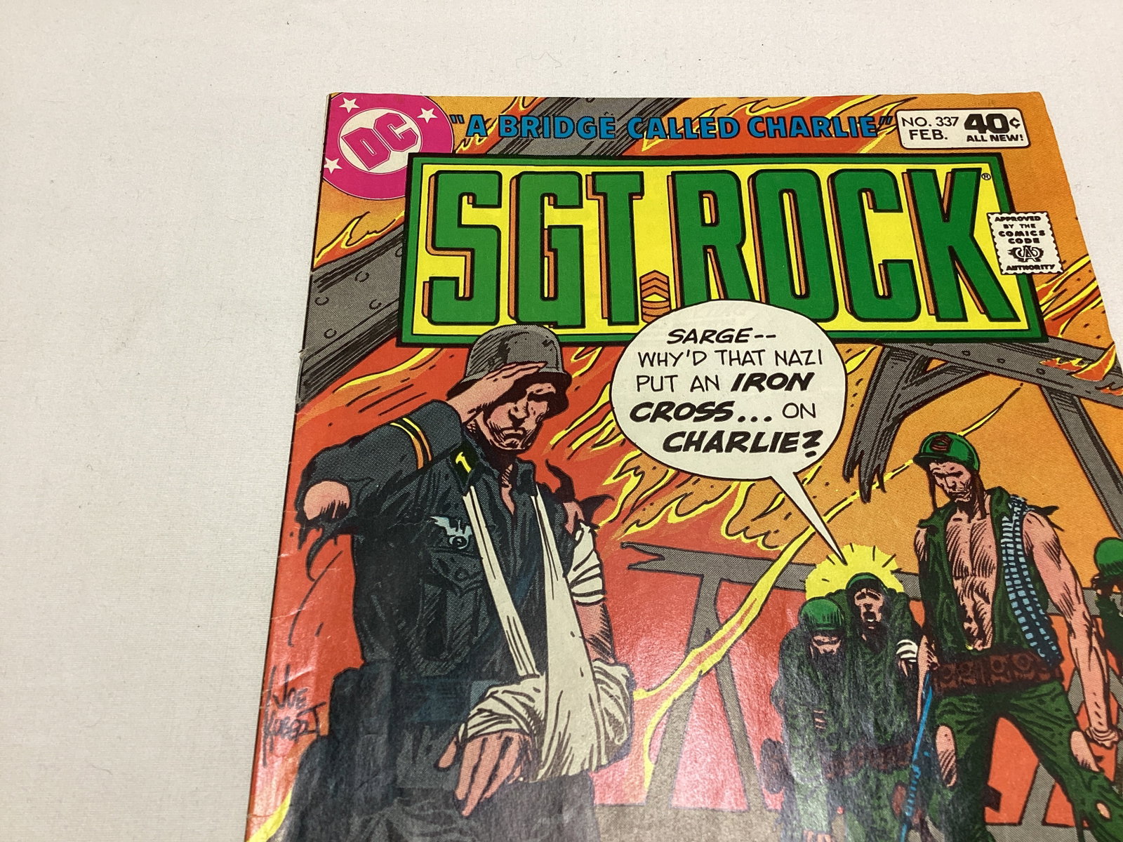 Sgt. Rock 337 DC Comic Book - 2