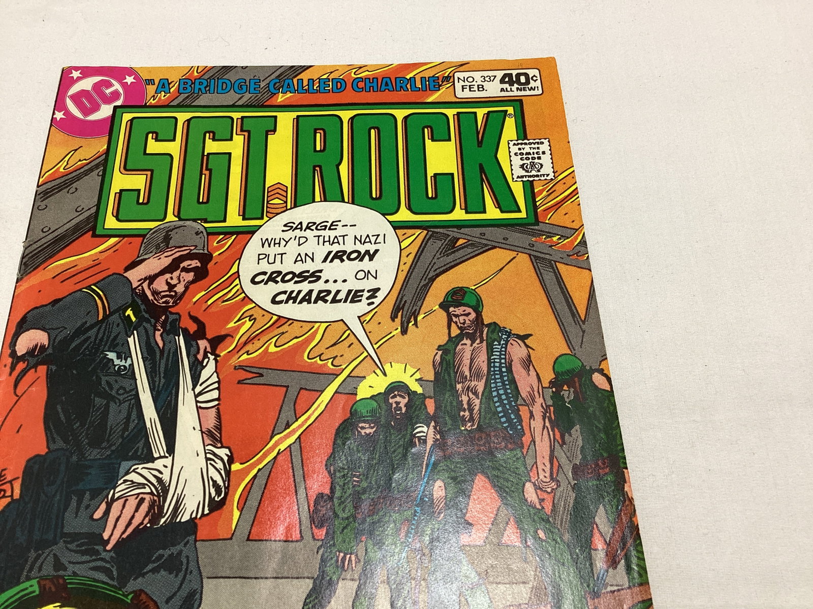 Sgt. Rock 337 DC Comic Book - 3
