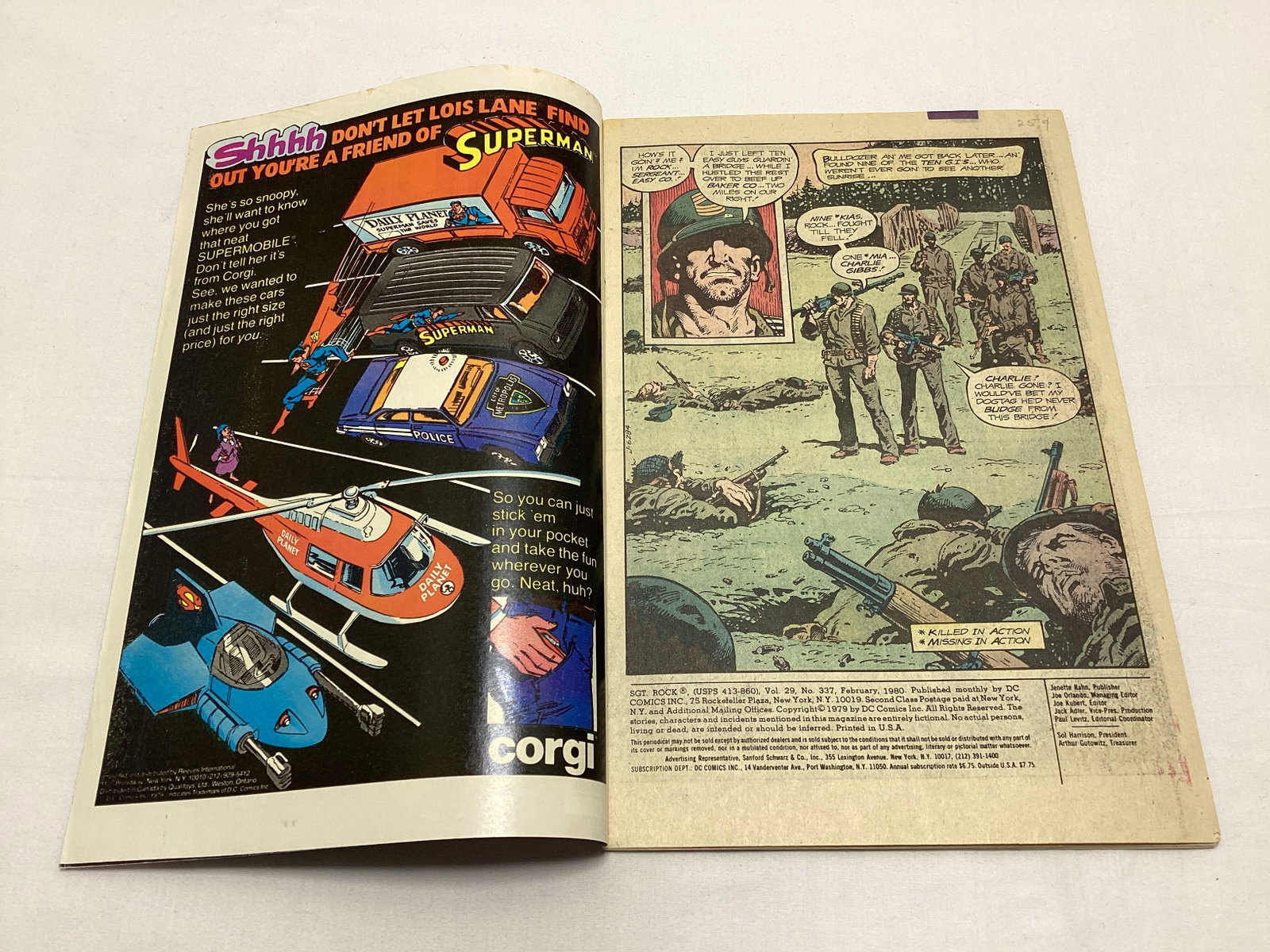 Sgt. Rock 337 DC Comic Book - 6