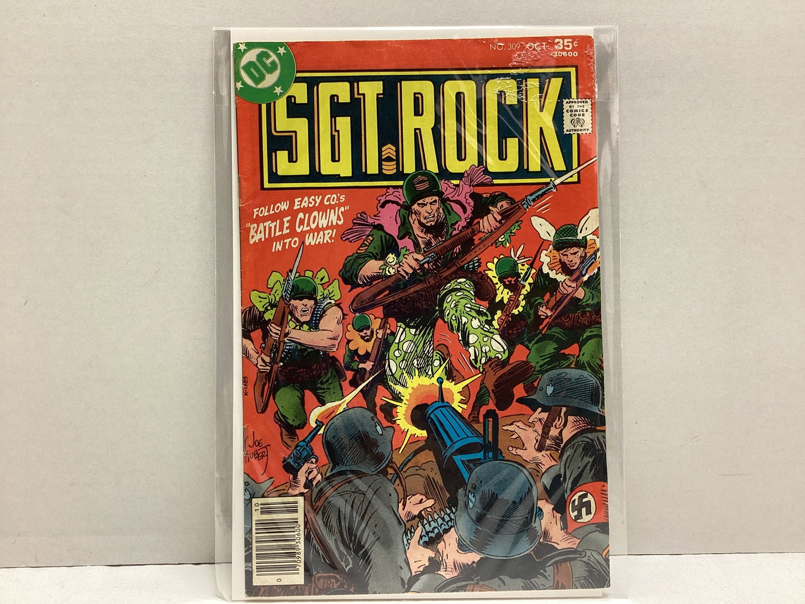 Sgt. Rock 309 DC Comic Book: 1977, Please Preview and see all photos for condition