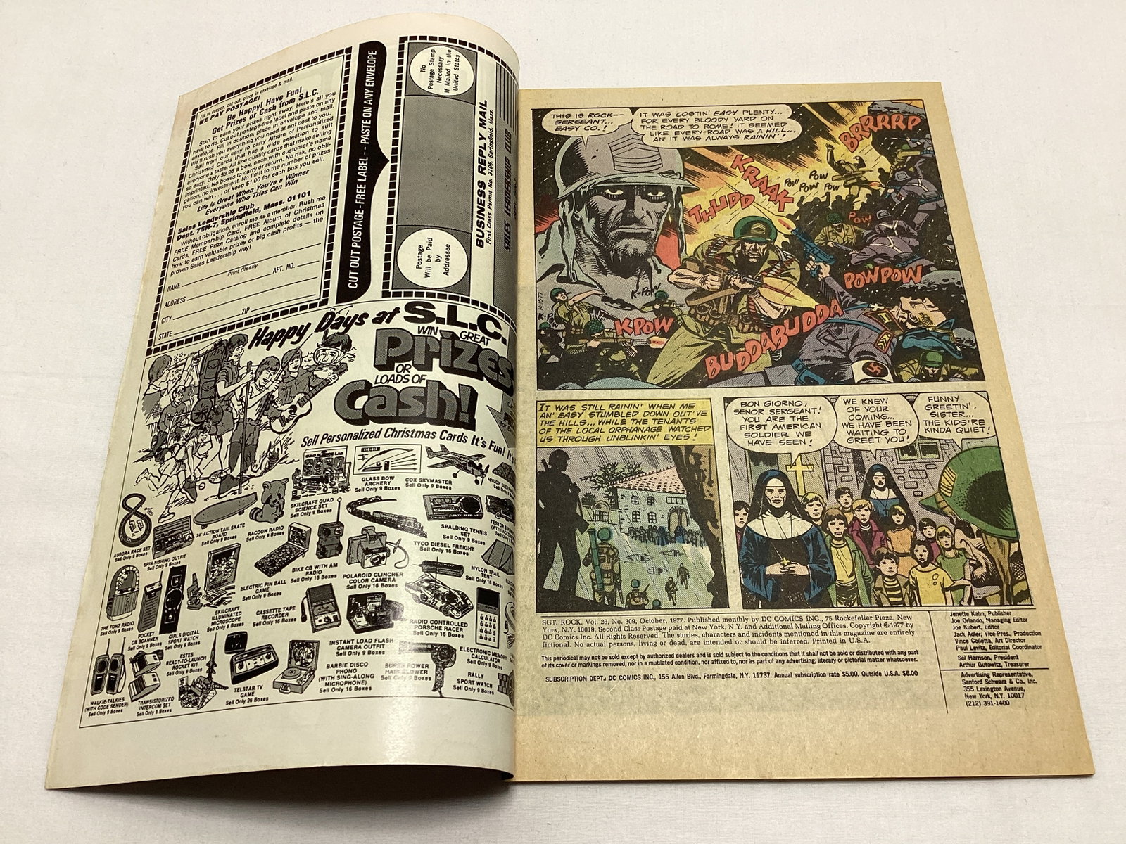 Sgt. Rock 309 DC Comic Book - 6