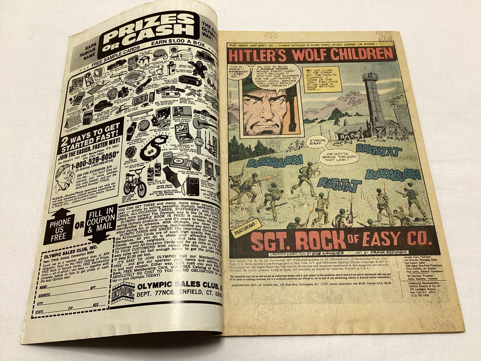 Sgt. Rock 310 DC Comic Book - 6