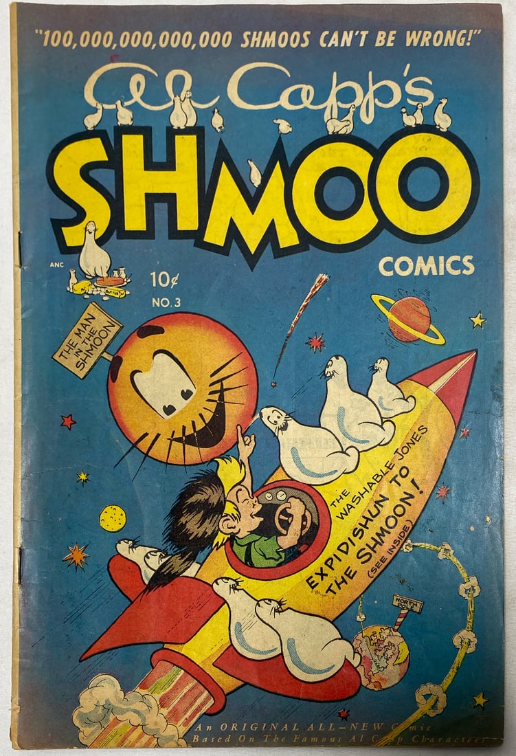 Shmoo Comics 3 Comic Book: 1949, Please Preview and see all photos for condition