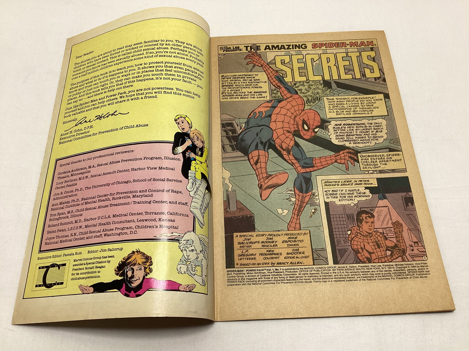 Spider-Man Power Pack 1 Marvel Comic Book - 6