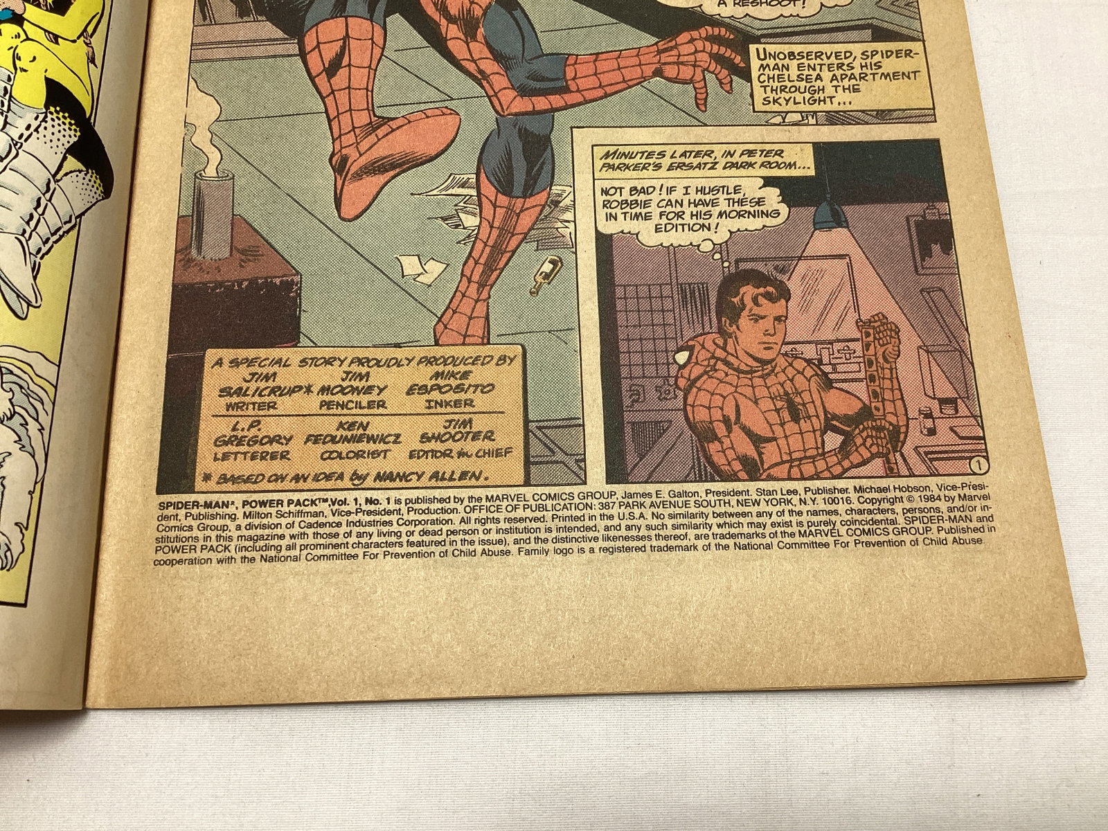Spider-Man Power Pack 1 Marvel Comic Book - 7