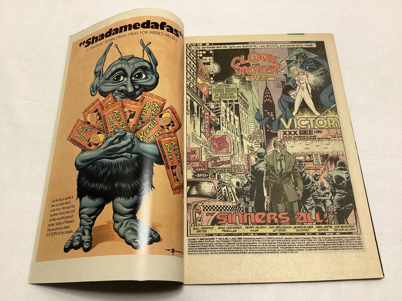Cloak and Dagger 1 Marvel Comic Book - 6