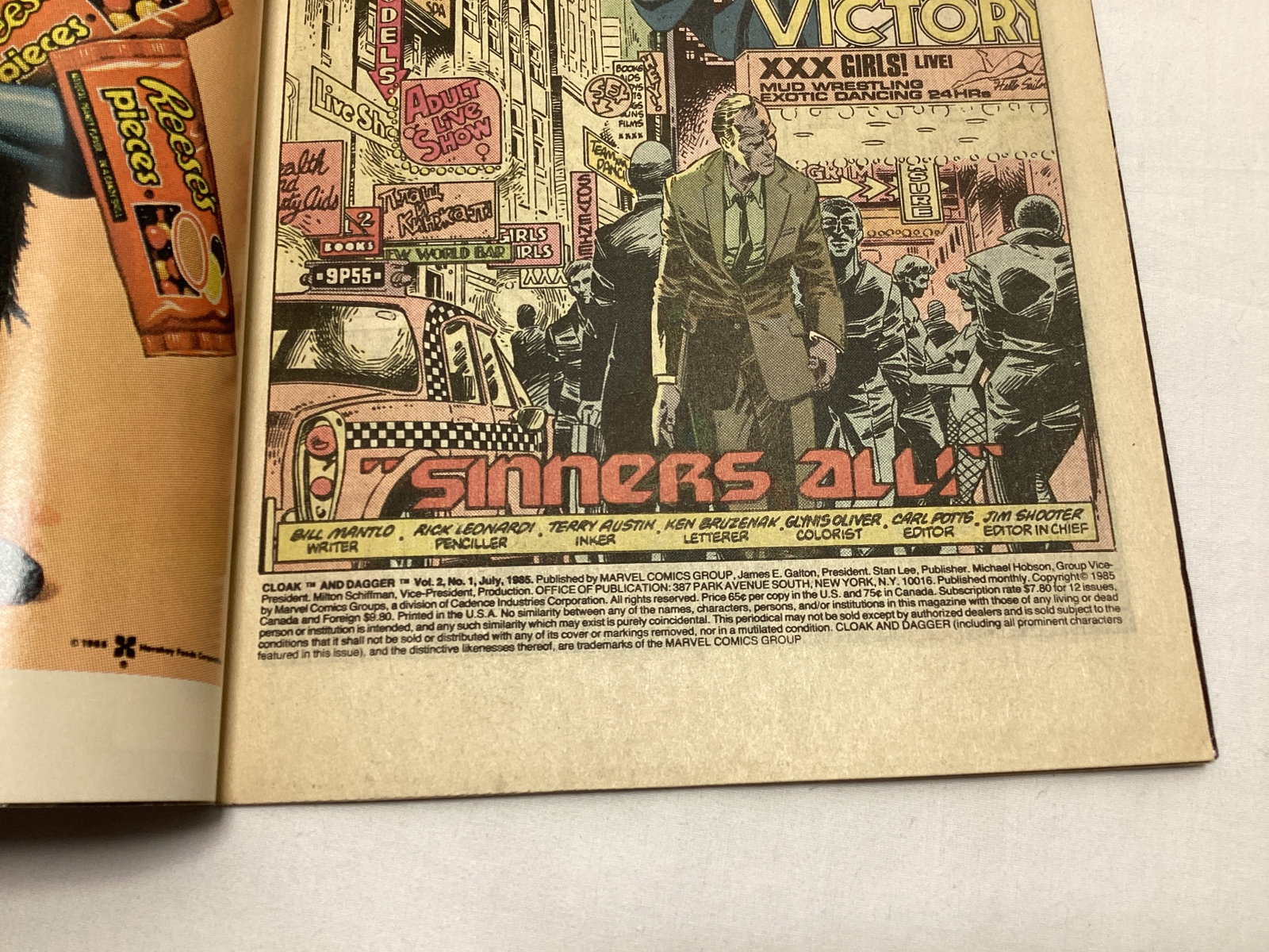 Cloak and Dagger 1 Marvel Comic Book - 7