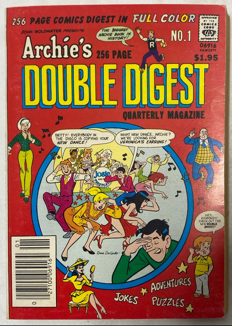 Archie's Double Digest 1 Quarterly Magazine (1 of 6)