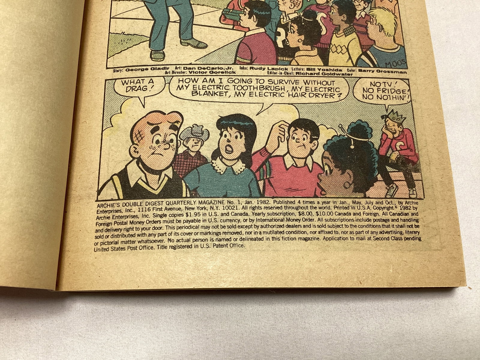 Archie's Double Digest 1 Quarterly Magazine - 5