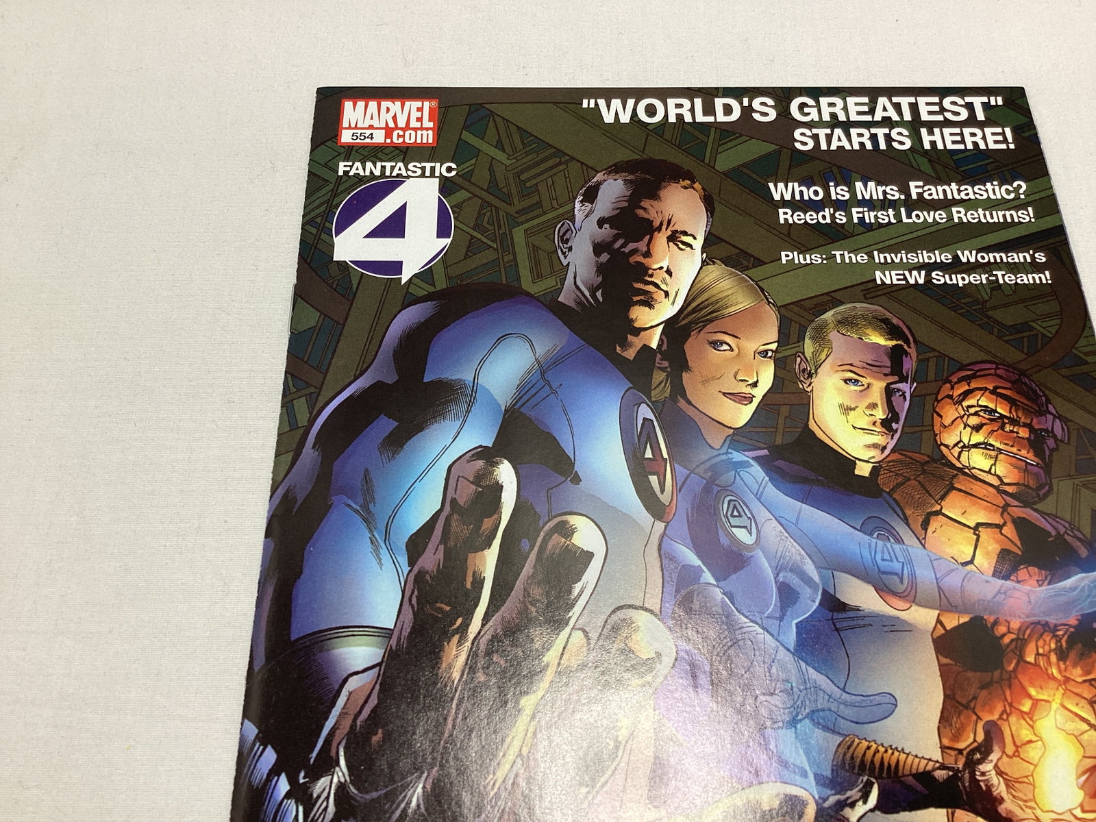 Fantastic Four 554 Marvel Comic Book - 2