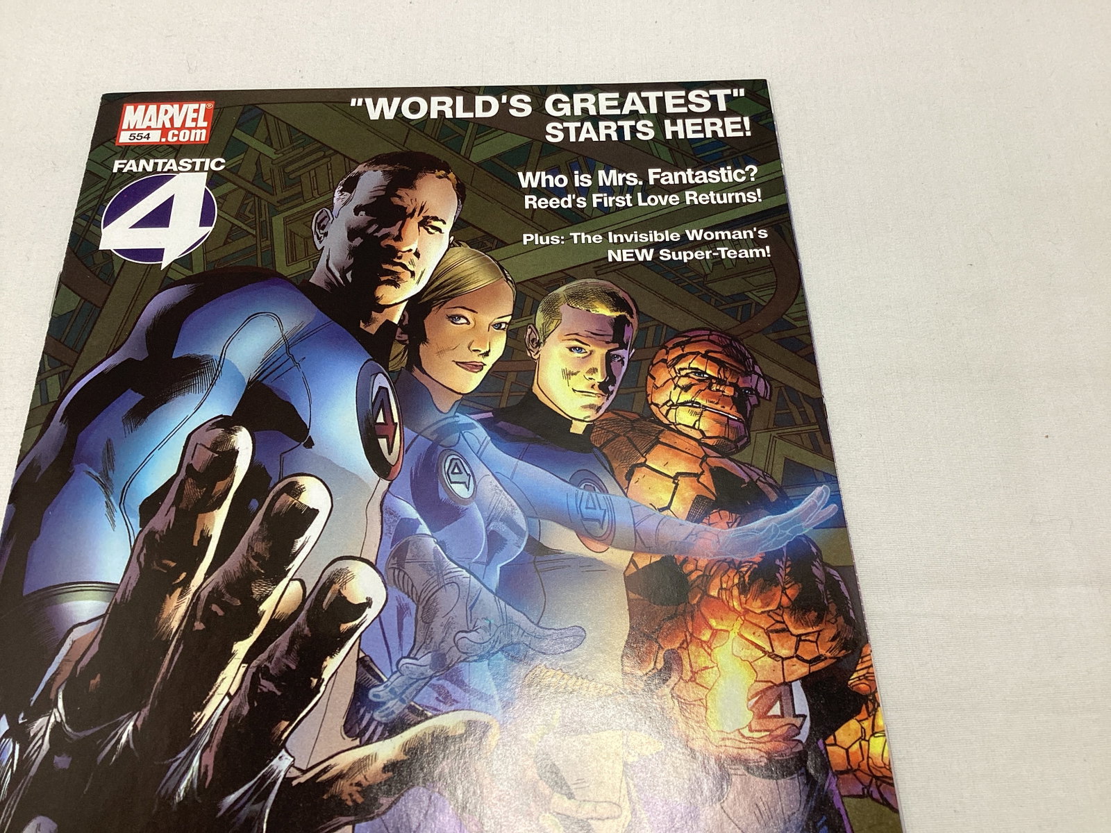 Fantastic Four 554 Marvel Comic Book - 3