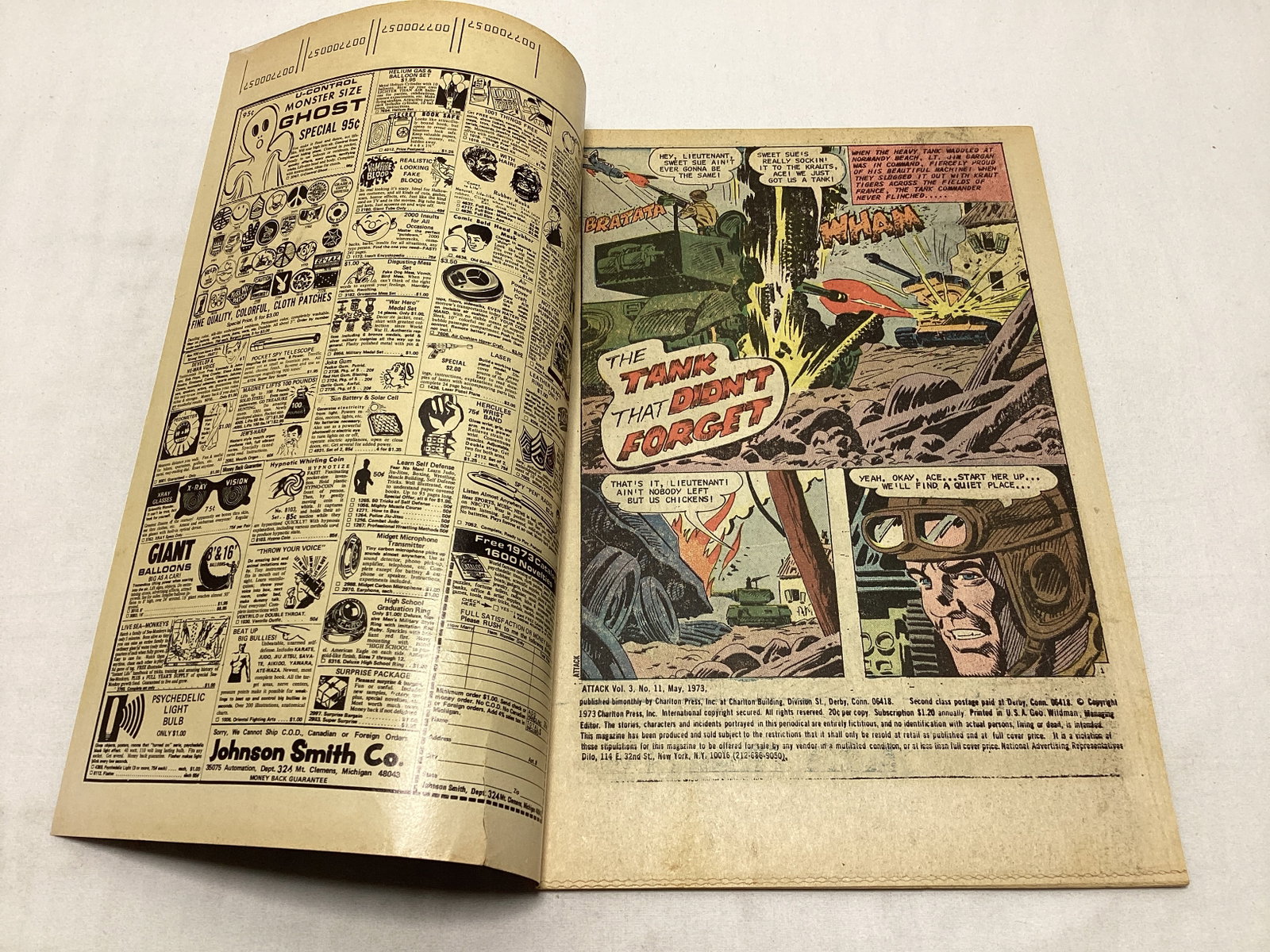 Attack 11 Charlton Comic Book - 6
