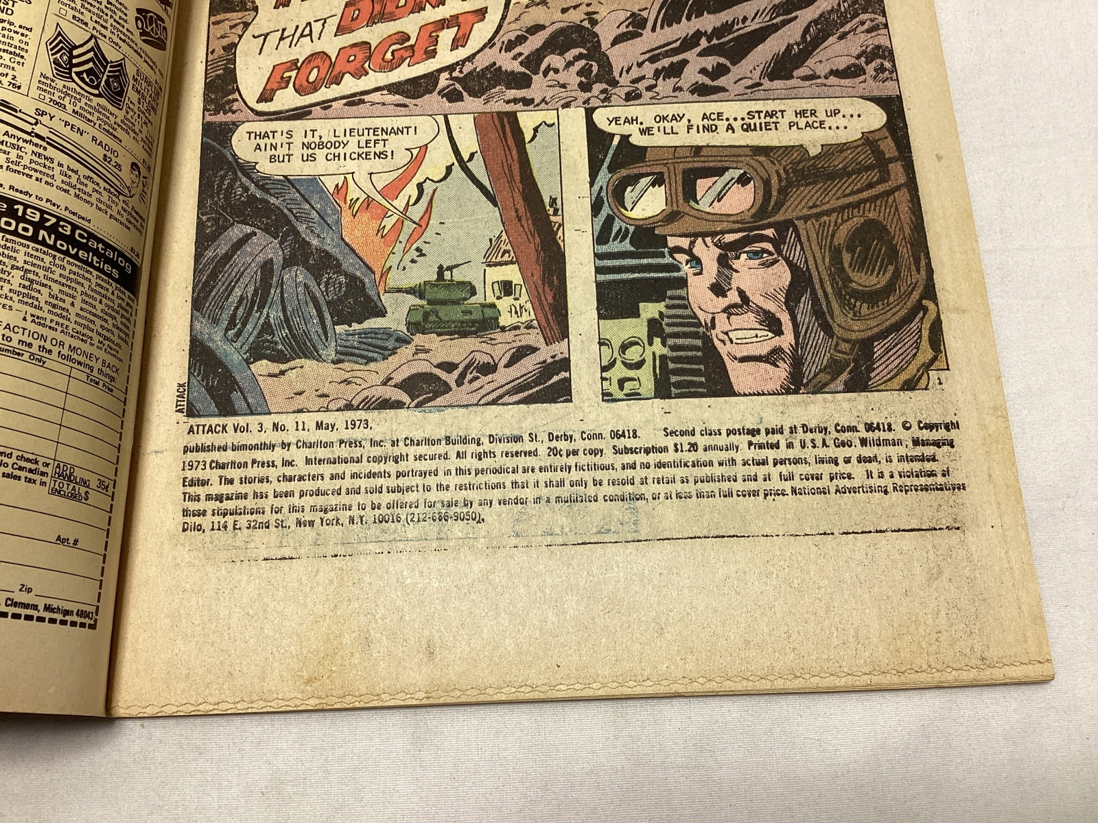 Attack 11 Charlton Comic Book - 7