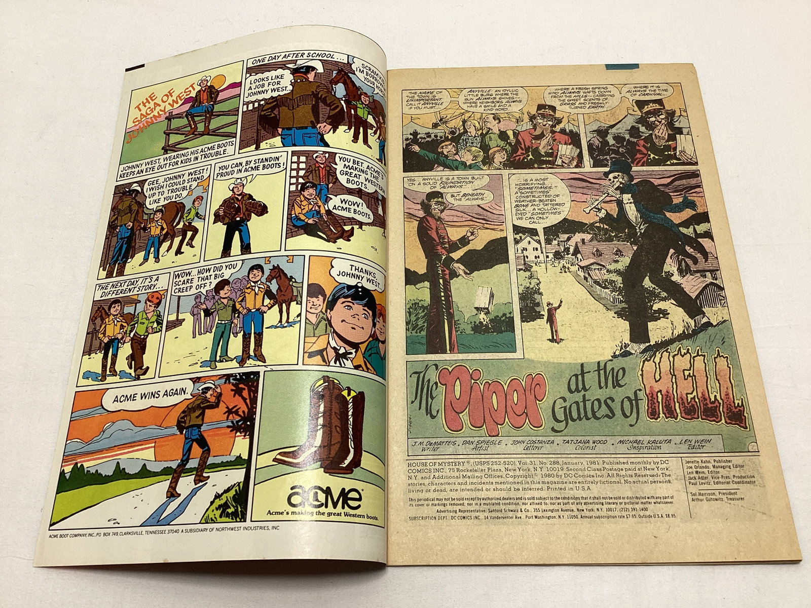 The House of Mystery 288 DC Comic Book - 6