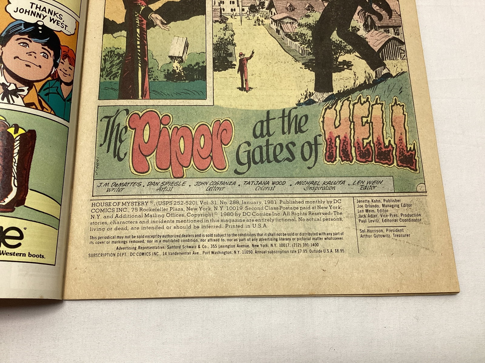 The House of Mystery 288 DC Comic Book - 7