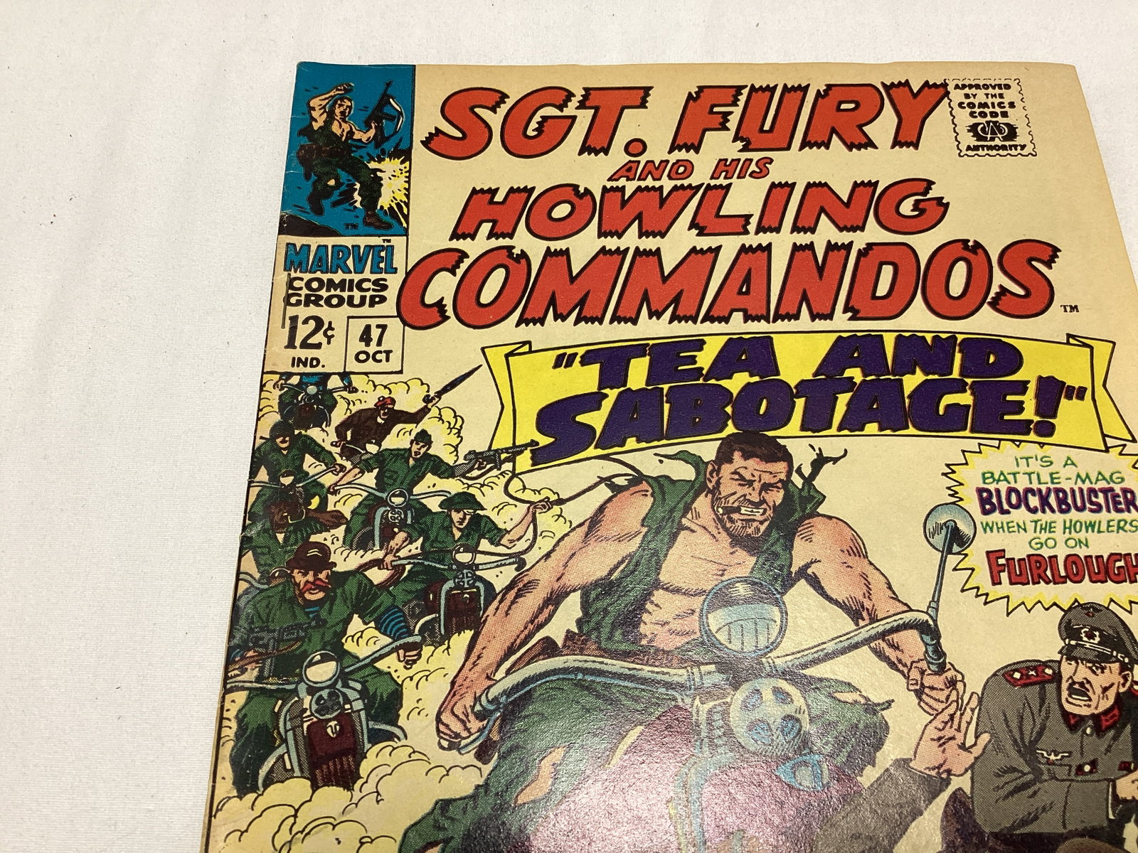 Sgt. Fury and His Howling Commandos 47 Marvel Comic Book - 2
