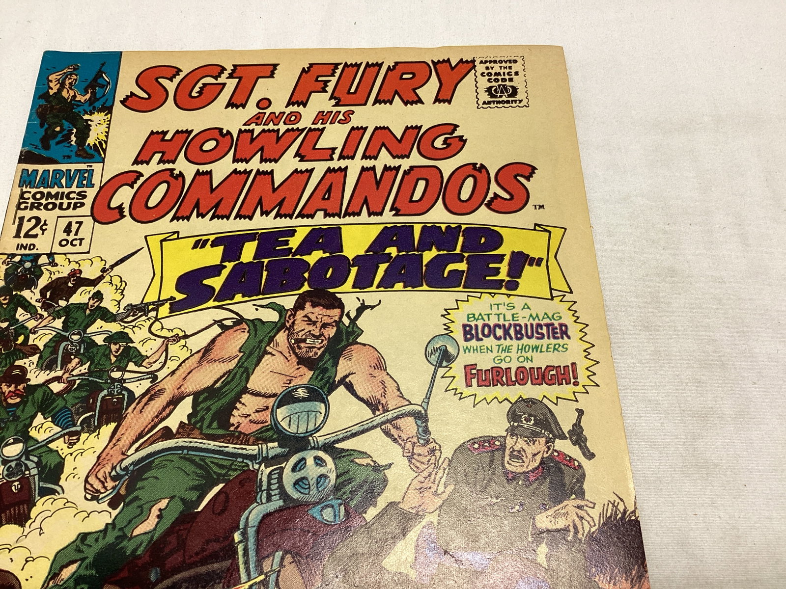Sgt. Fury and His Howling Commandos 47 Marvel Comic Book - 3