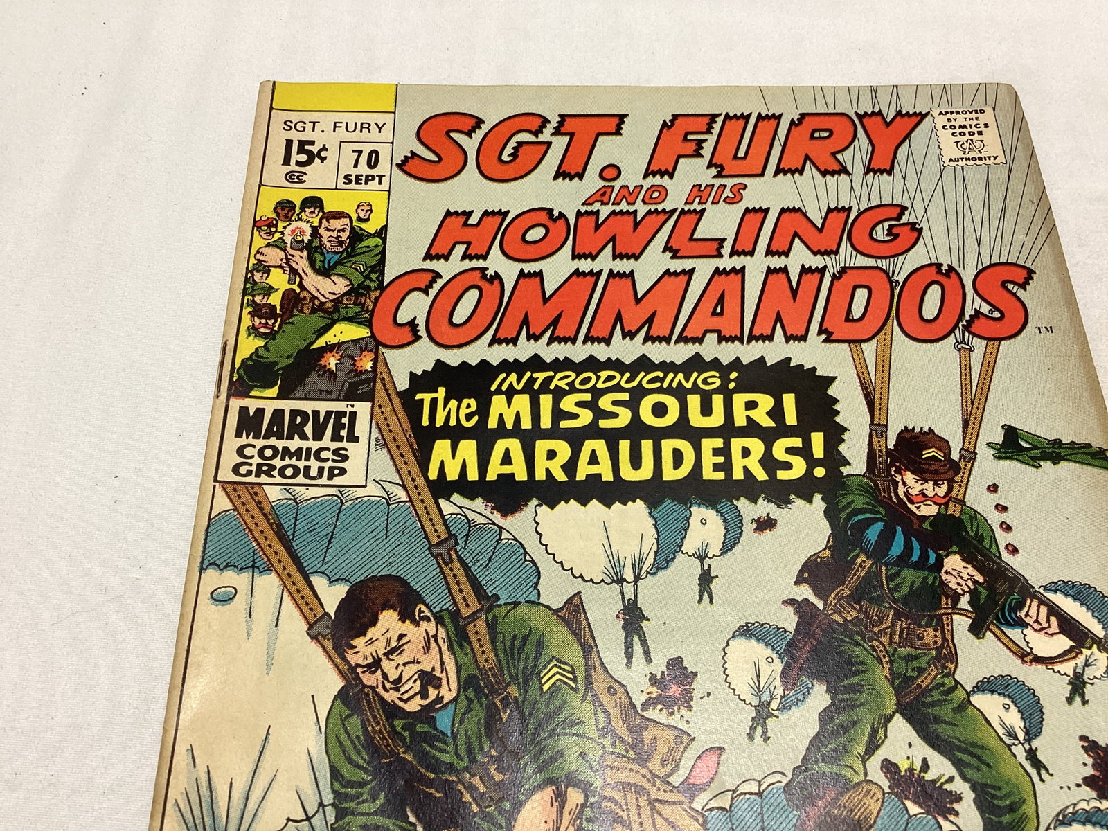 Sgt. Fury and His Howling Commandos 70 Marvel Comic Book - 2