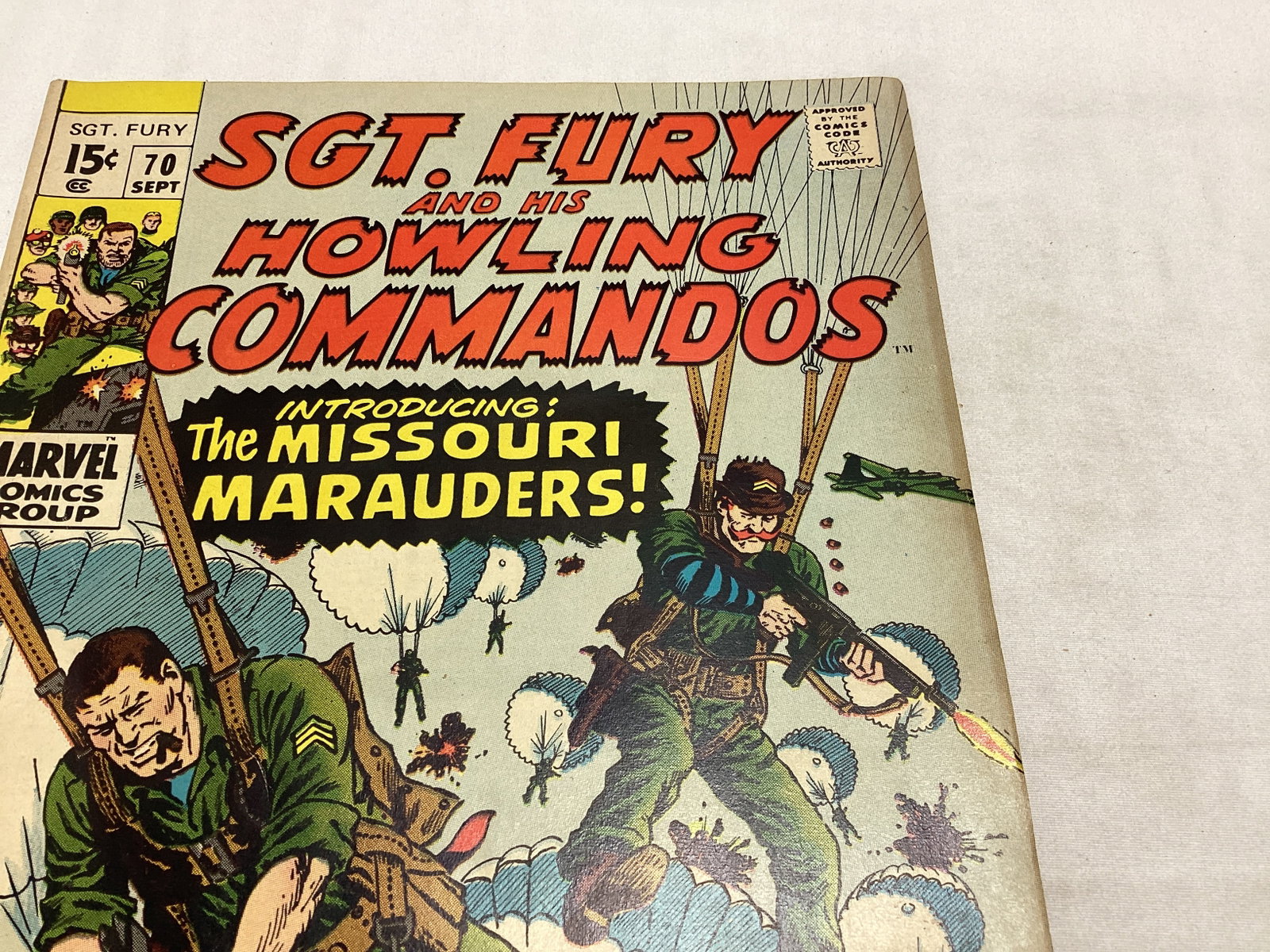 Sgt. Fury and His Howling Commandos 70 Marvel Comic Book - 3