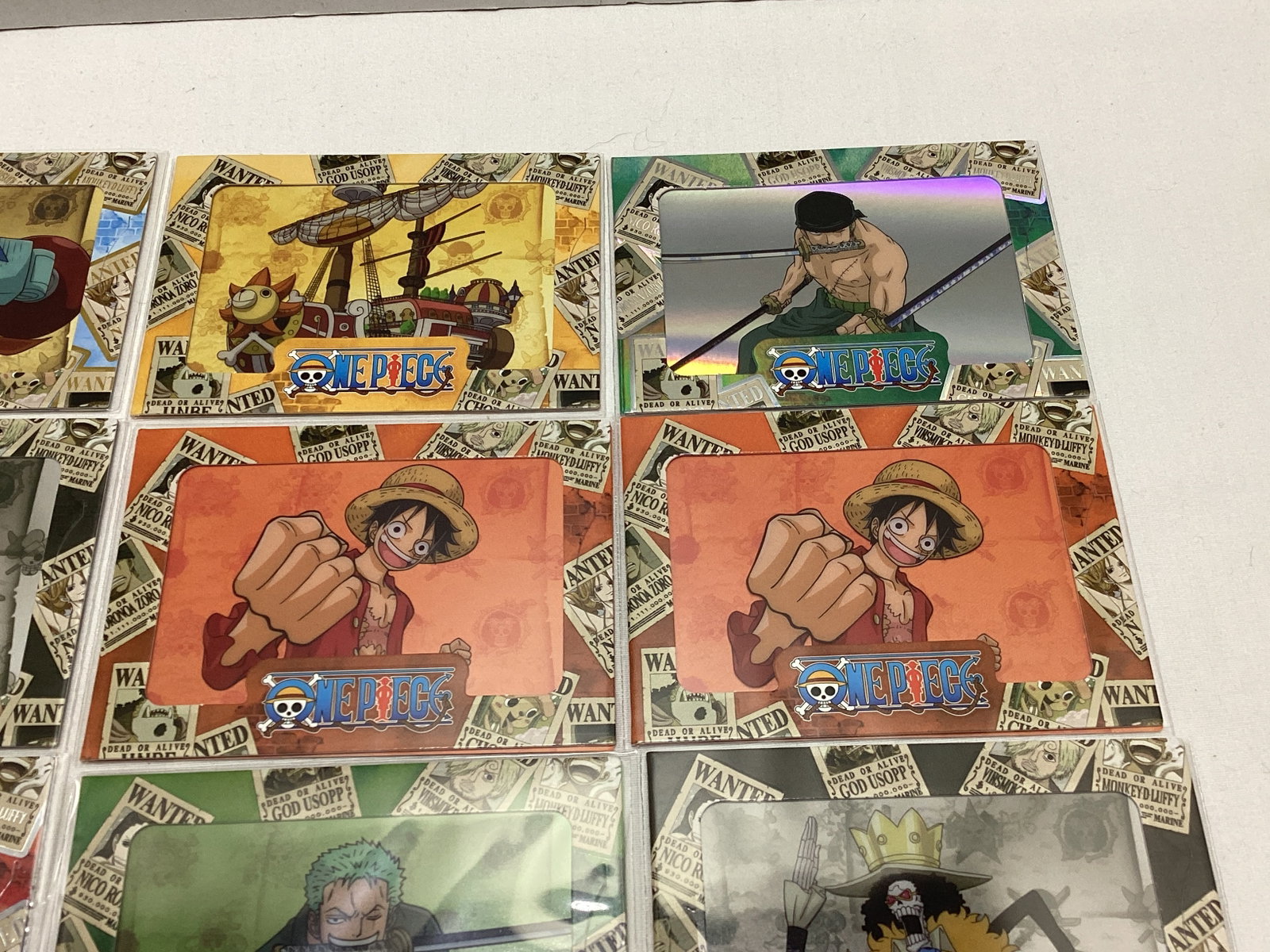 Nine One Piece Cybercel Anime Trading Cards - 4