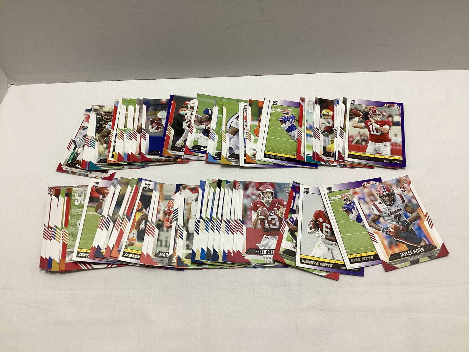 Score NCAA College Football Trading Cards: .