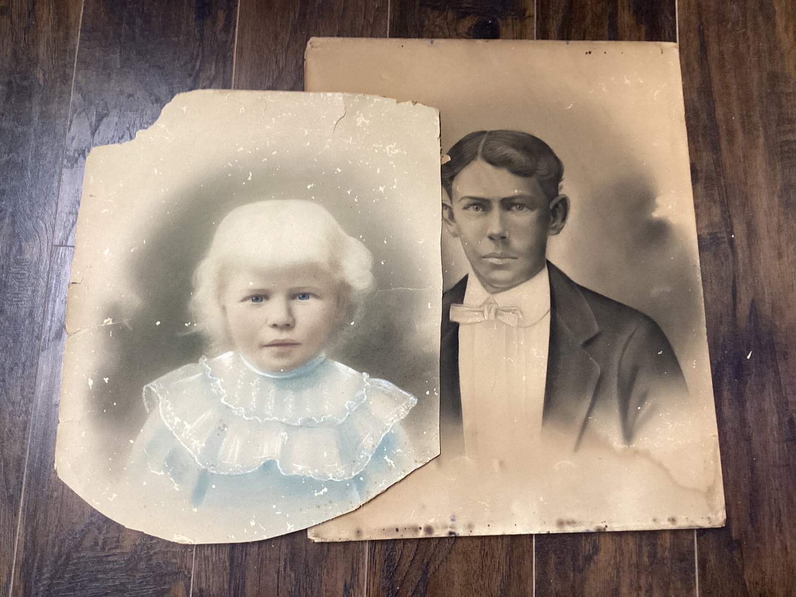 Large Antique Portraits - 5