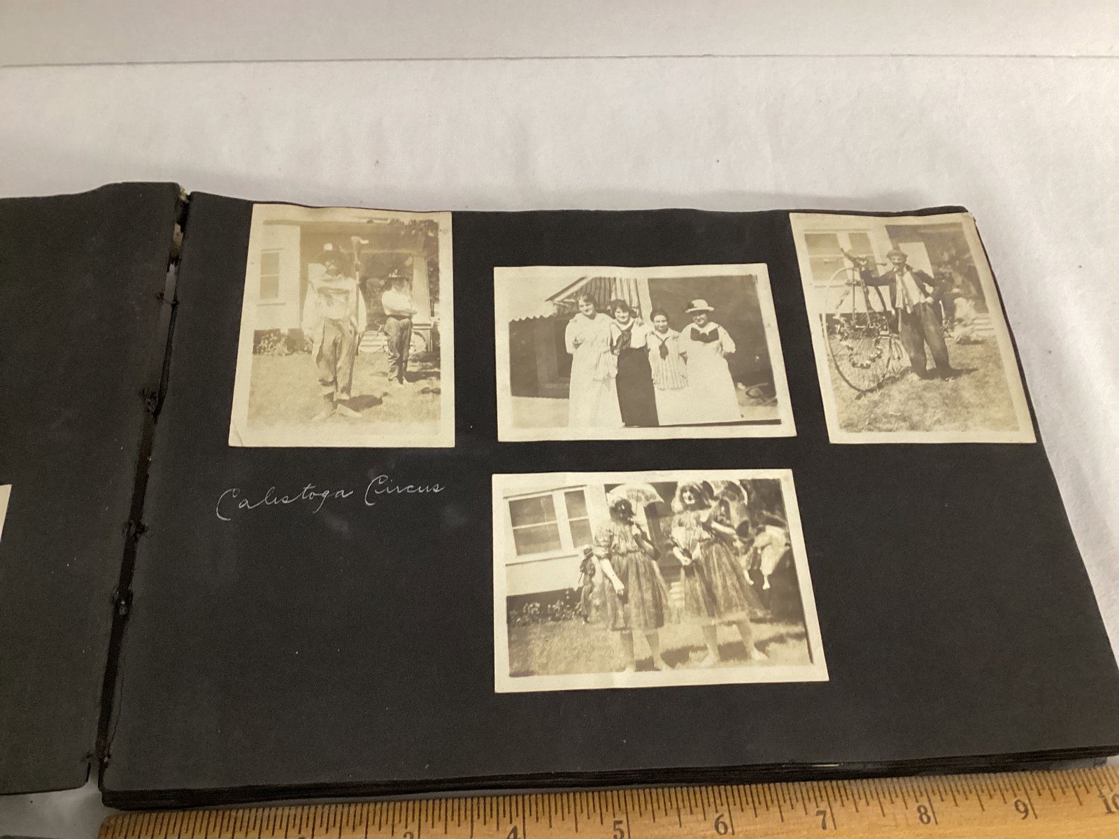 Two Antique Photo Albums with c. 1917 photos - 11