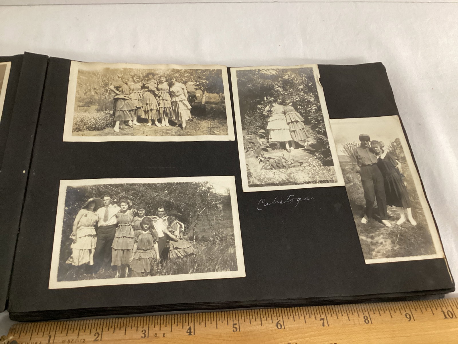 Two Antique Photo Albums with c. 1917 photos - 12