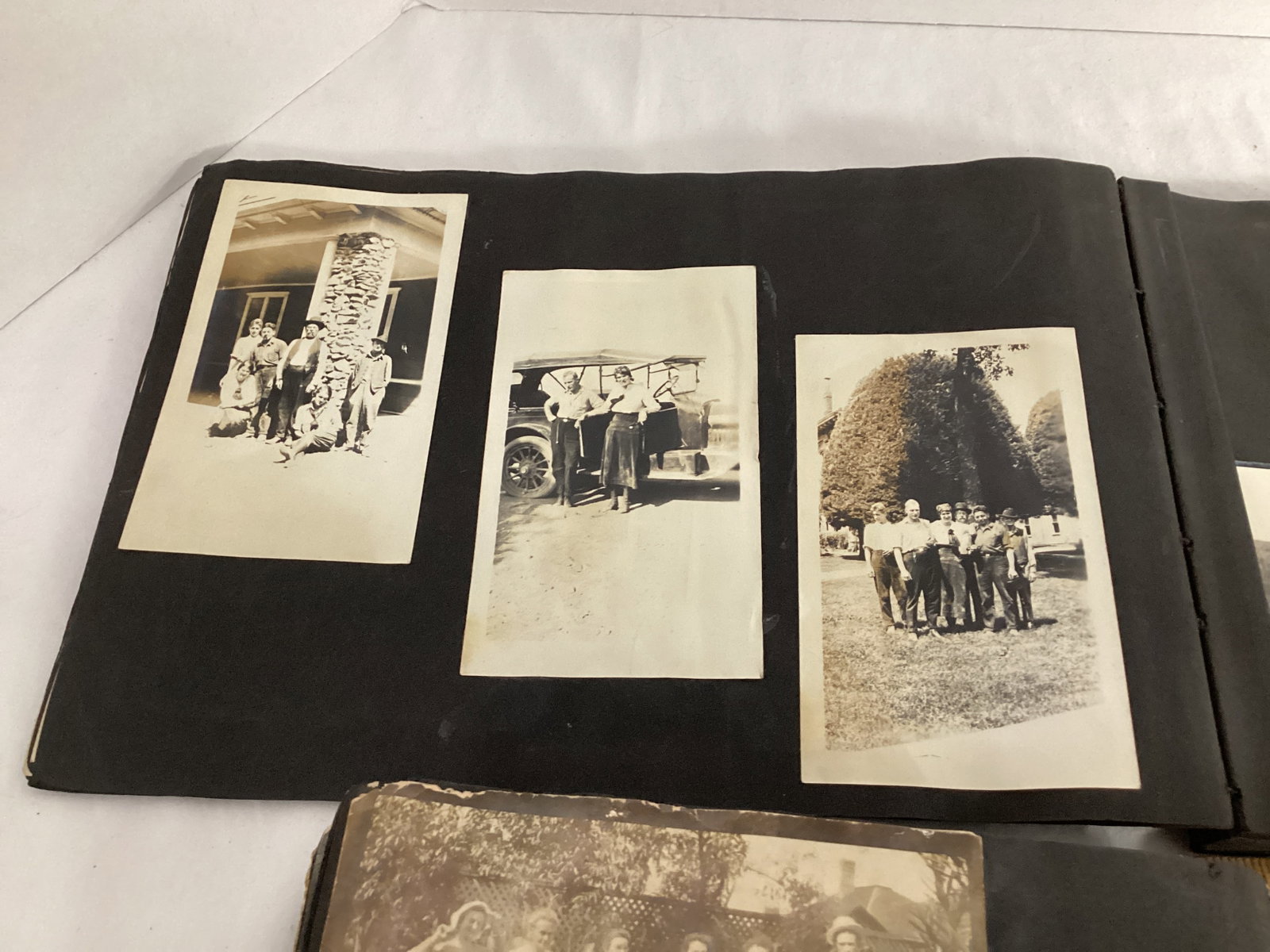 Two Antique Photo Albums with c. 1917 photos - 13