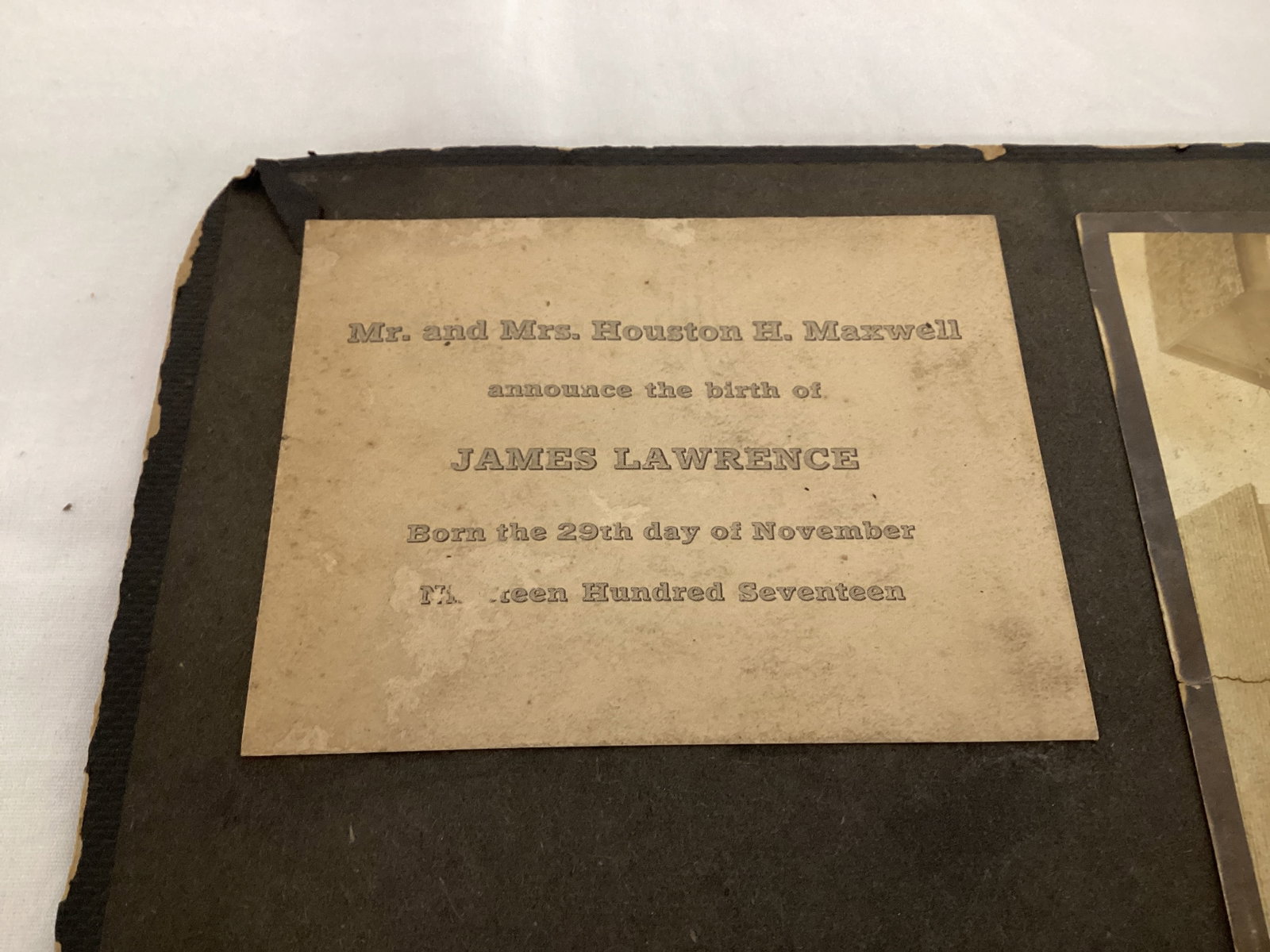 Two Antique Photo Albums with c. 1917 photos - 3