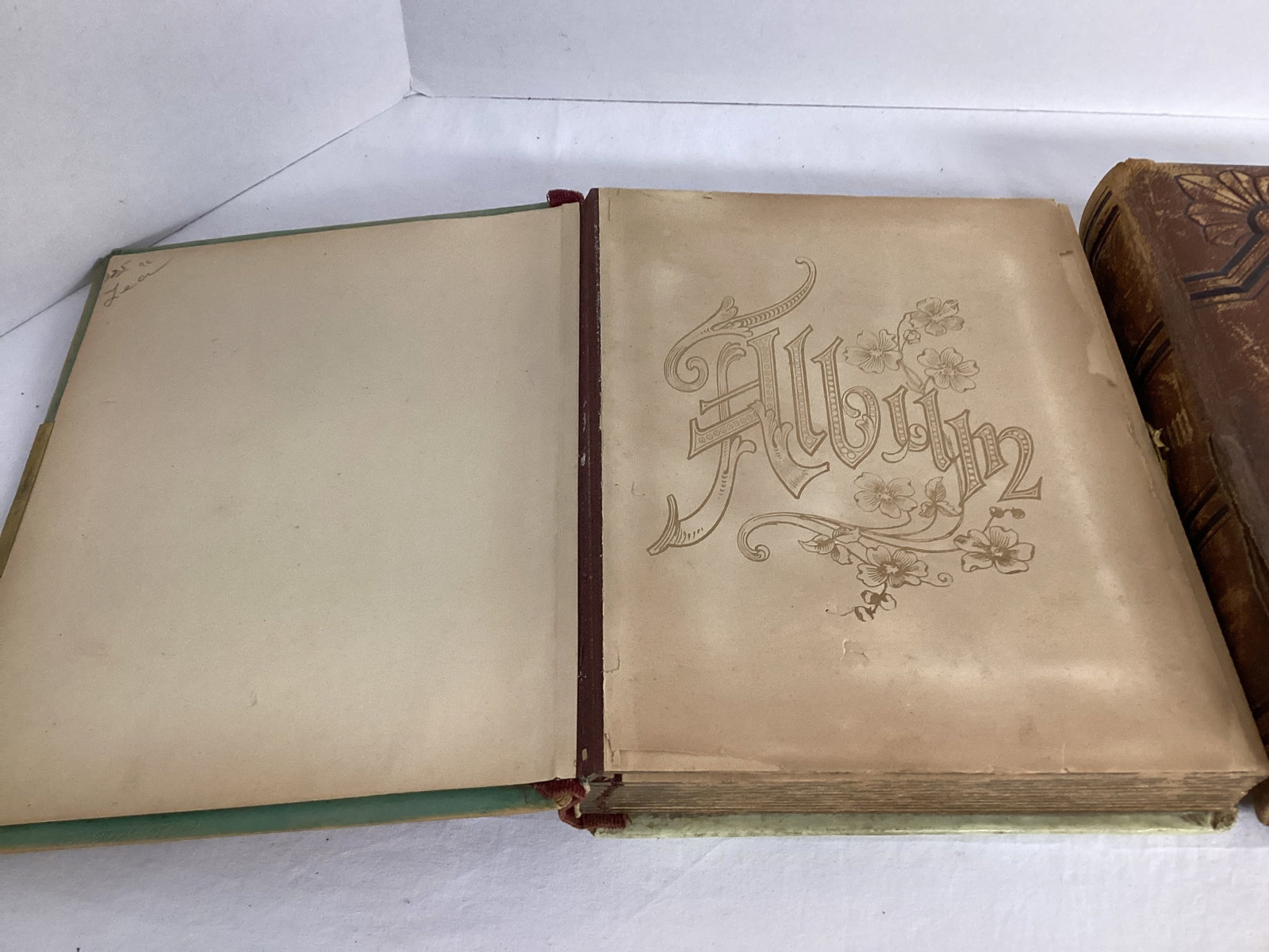 Two Antique Photo Albums - 4