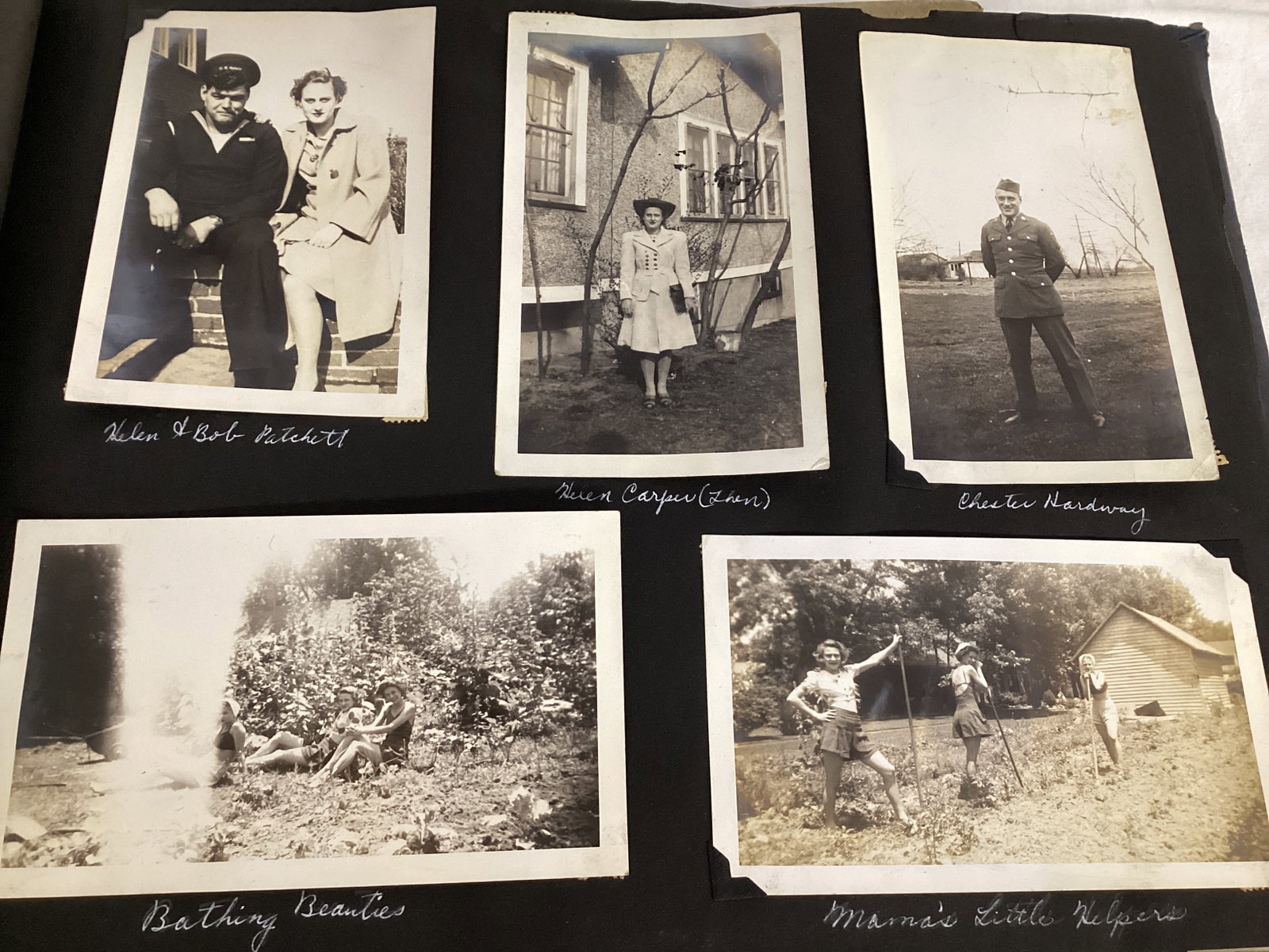 Three Photo Albums with 1940s Photos - 17