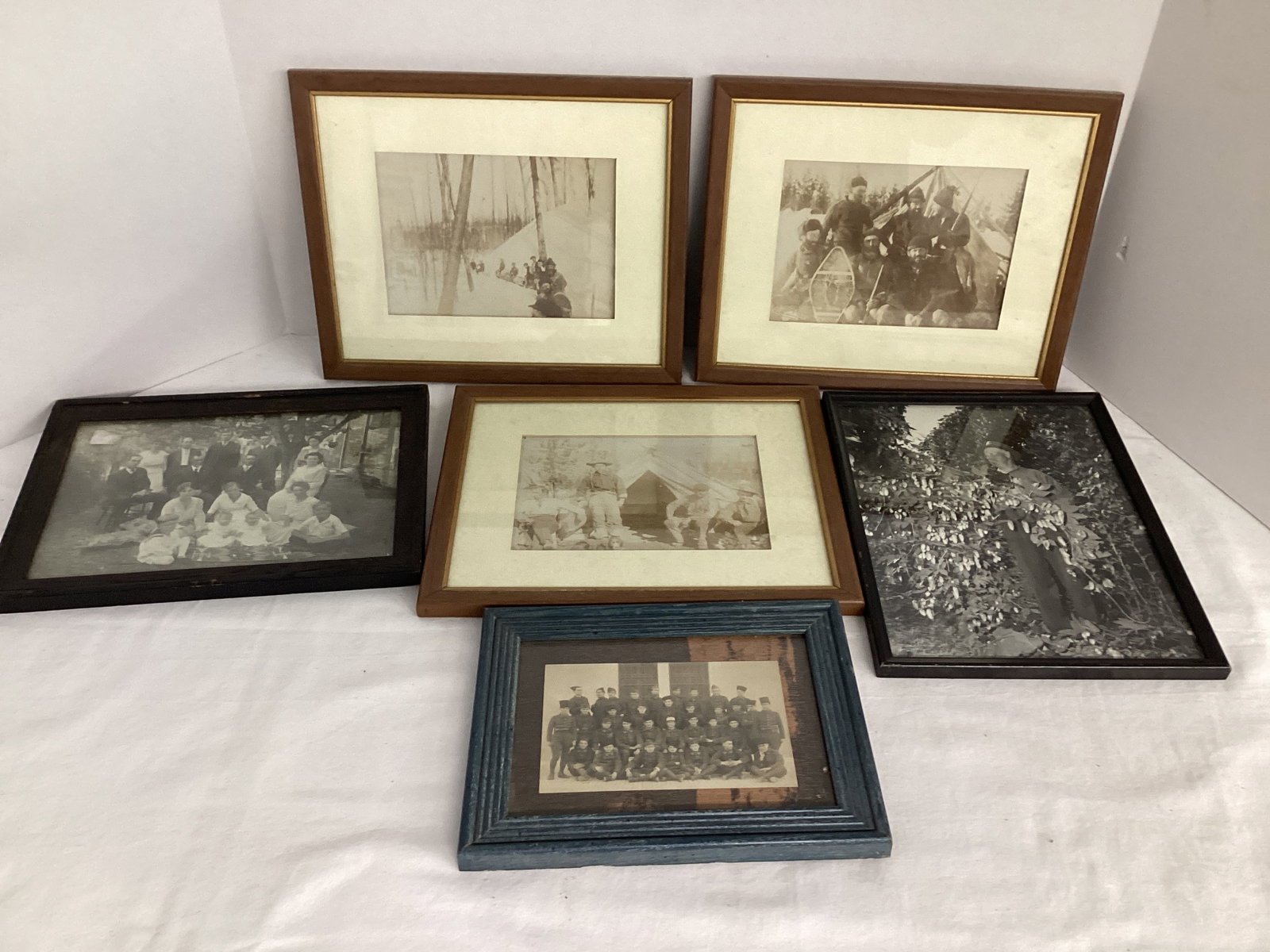 Framed Vintage Photos: .
