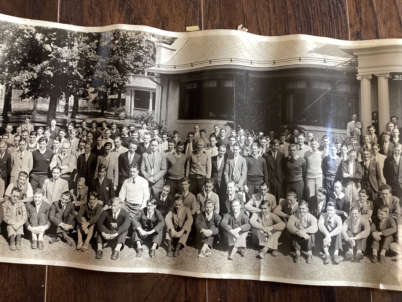 Four Yard Long Panoramic Photos - 1918 Navy, Camp Mills Army, Factory, and 1931 Electrical School - 11