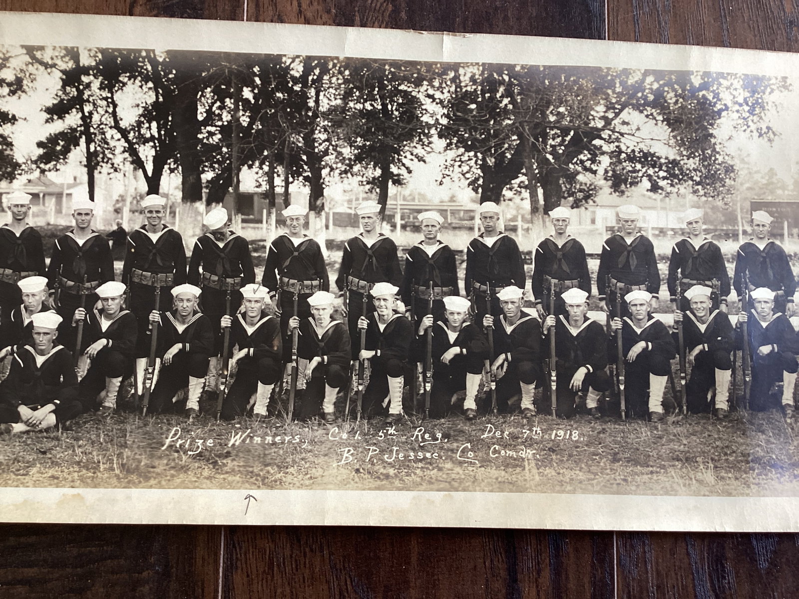 Four Yard Long Panoramic Photos - 1918 Navy, Camp Mills Army, Factory, and 1931 Electrical School - 14
