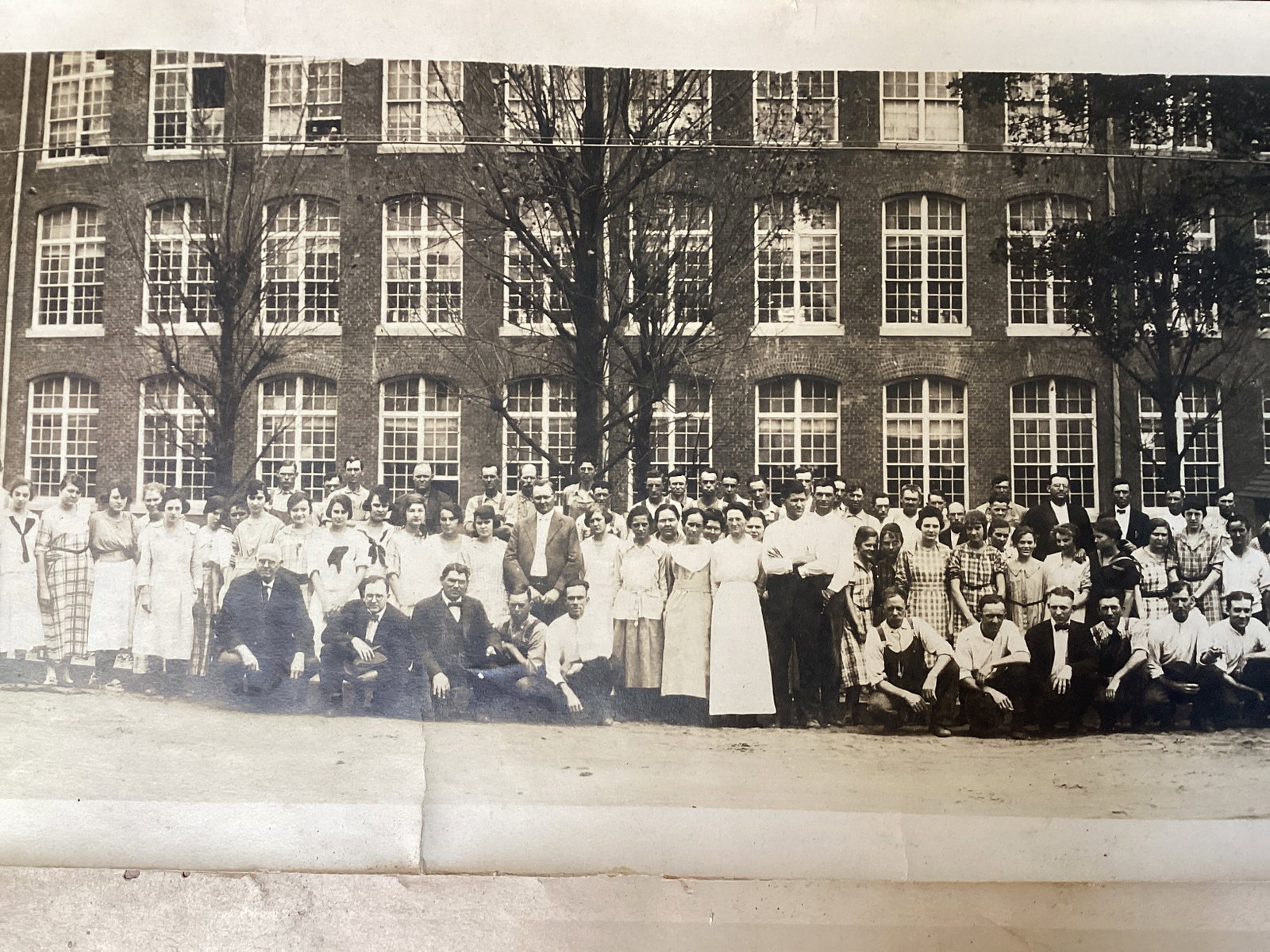 Four Yard Long Panoramic Photos - 1918 Navy, Camp Mills Army, Factory, and 1931 Electrical School - 3