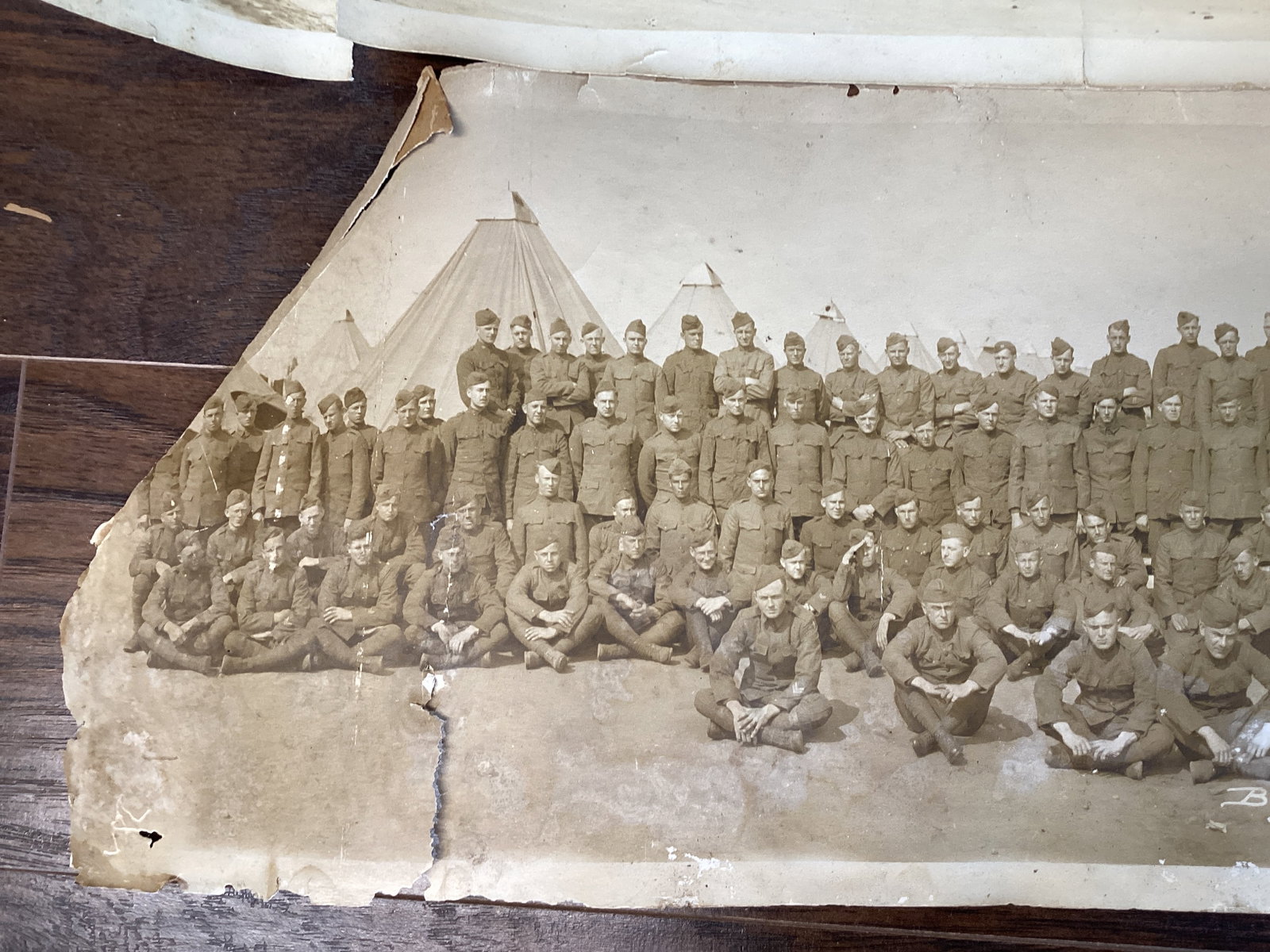 Four Yard Long Panoramic Photos - 1918 Navy, Camp Mills Army, Factory, and 1931 Electrical School - 8