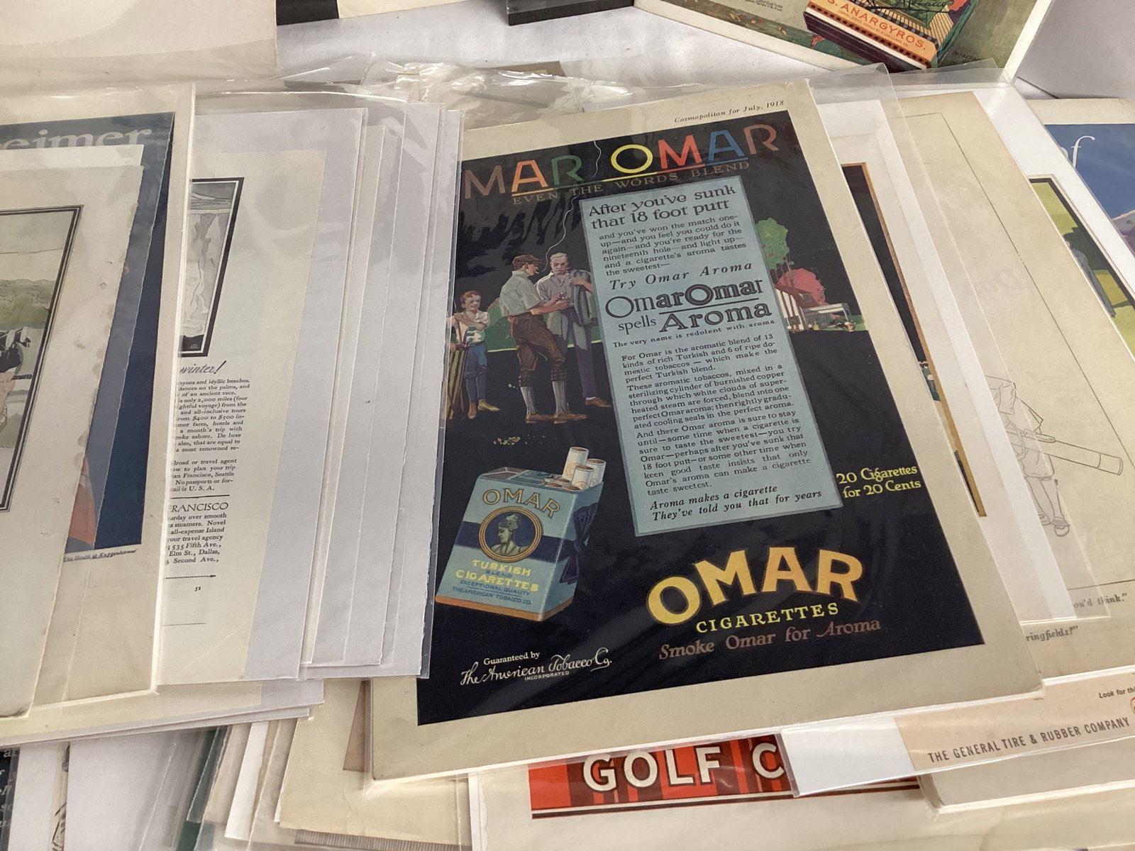 Golf Themed Magazine Advertisements - 2