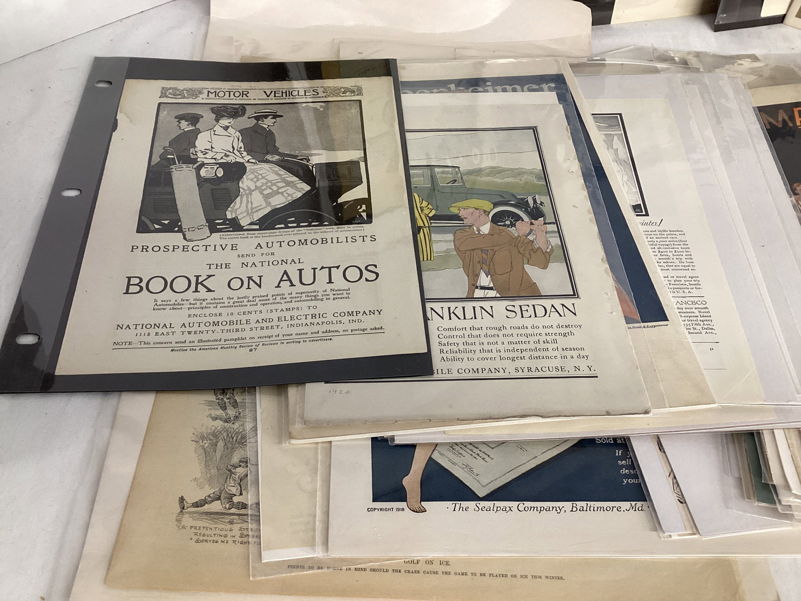 Golf Themed Magazine Advertisements - 3