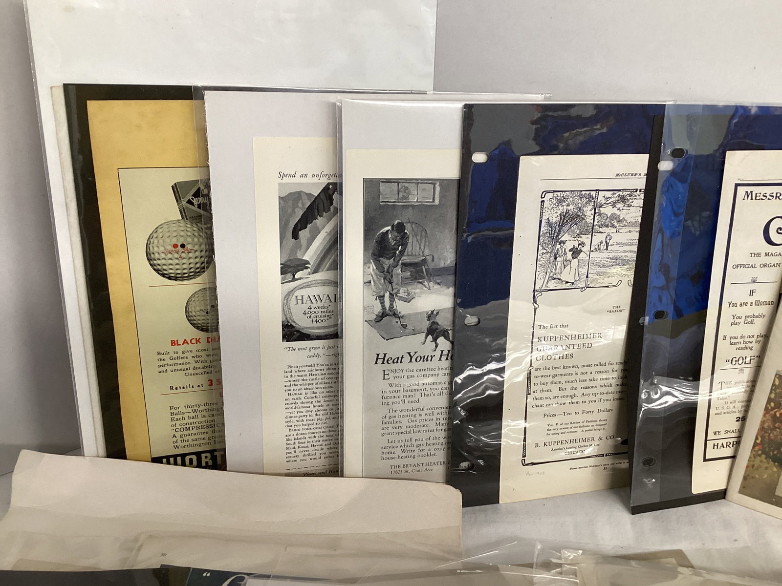 Golf Themed Magazine Advertisements - 5