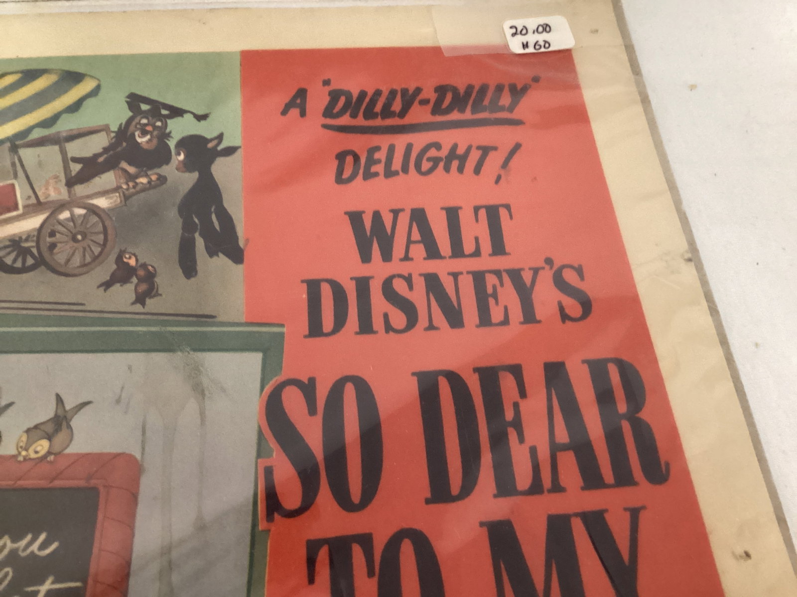 1948 Walt Disney So Dear to My Heart Lobby Card - 2