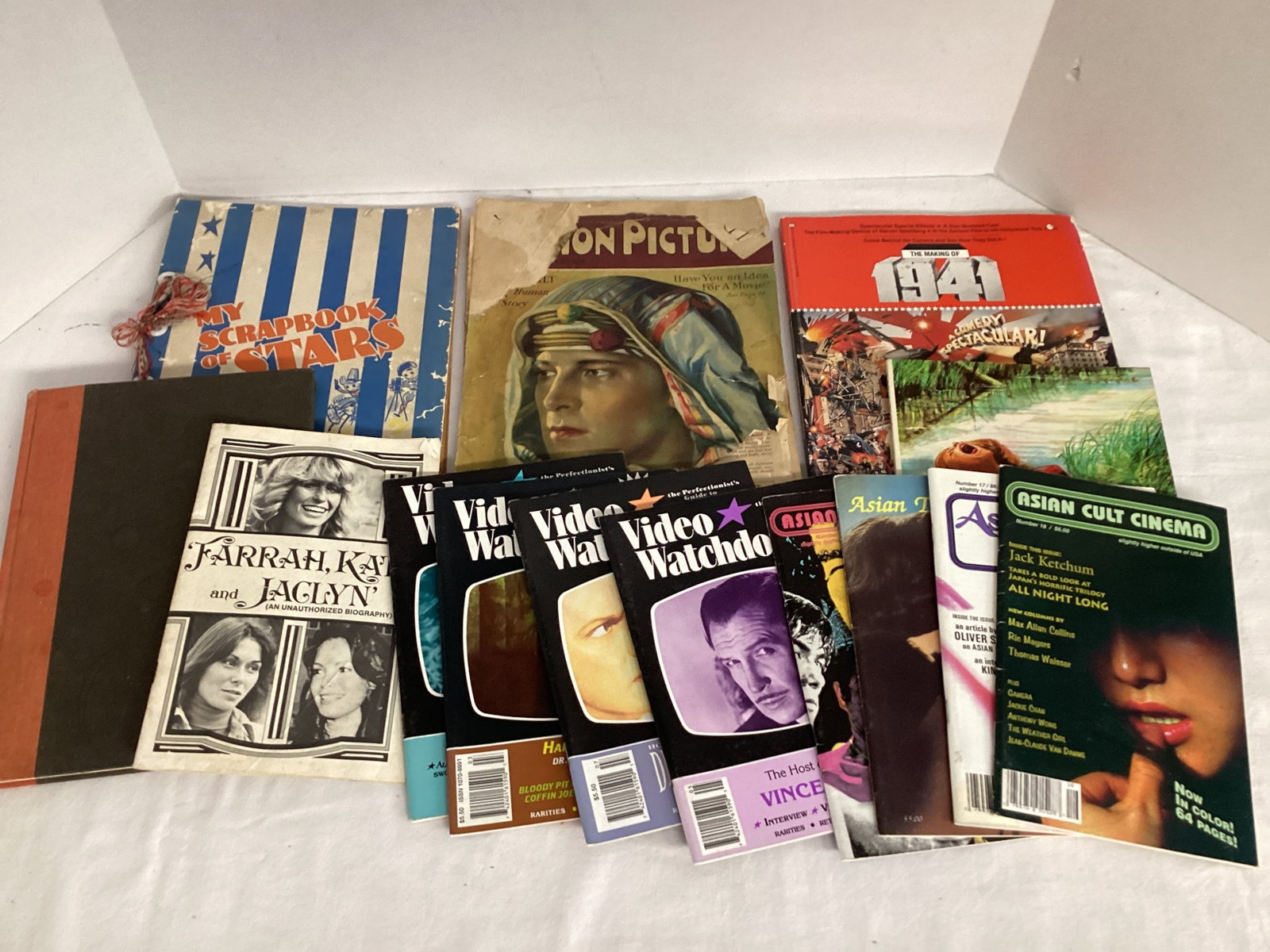 Movie Magazines and Books: .