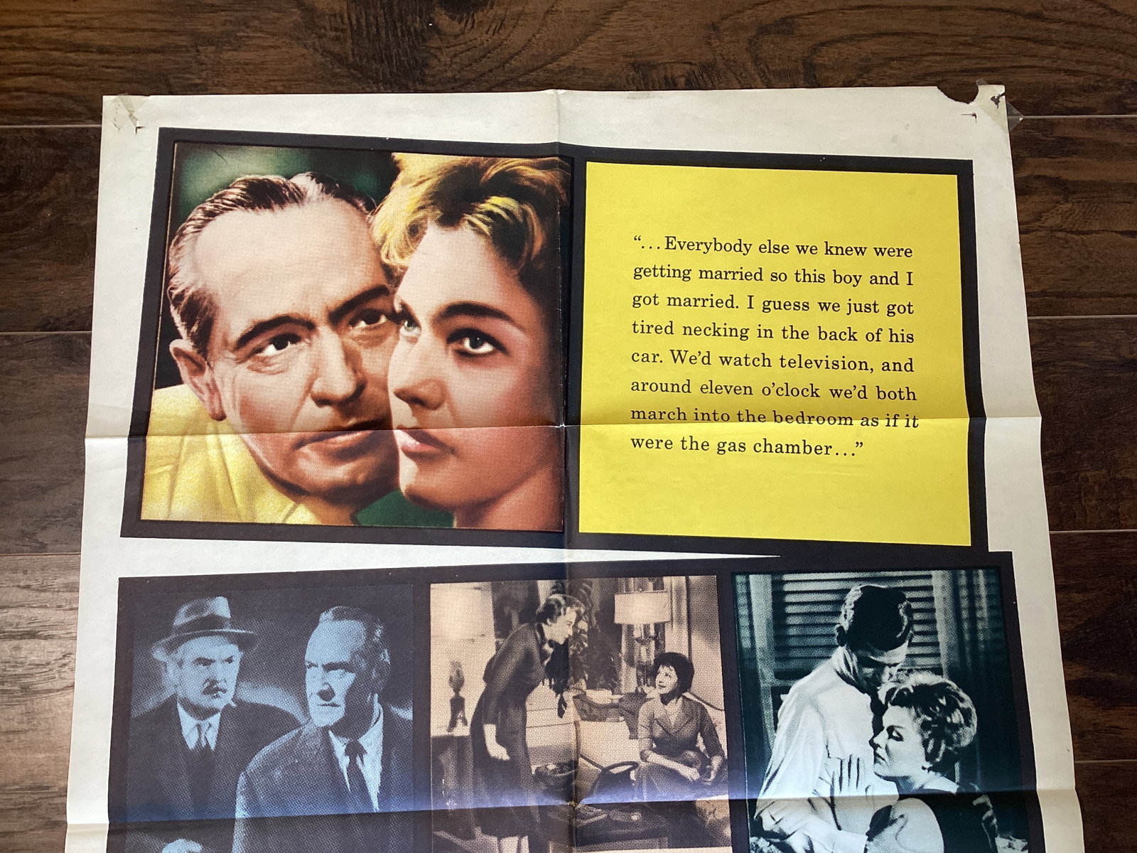 Folded "Middle of the Night" Movie Poster - 2