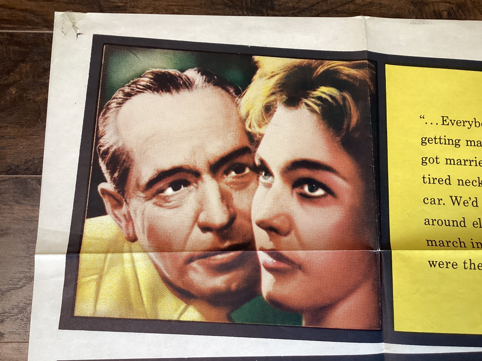 Folded "Middle of the Night" Movie Poster - 3