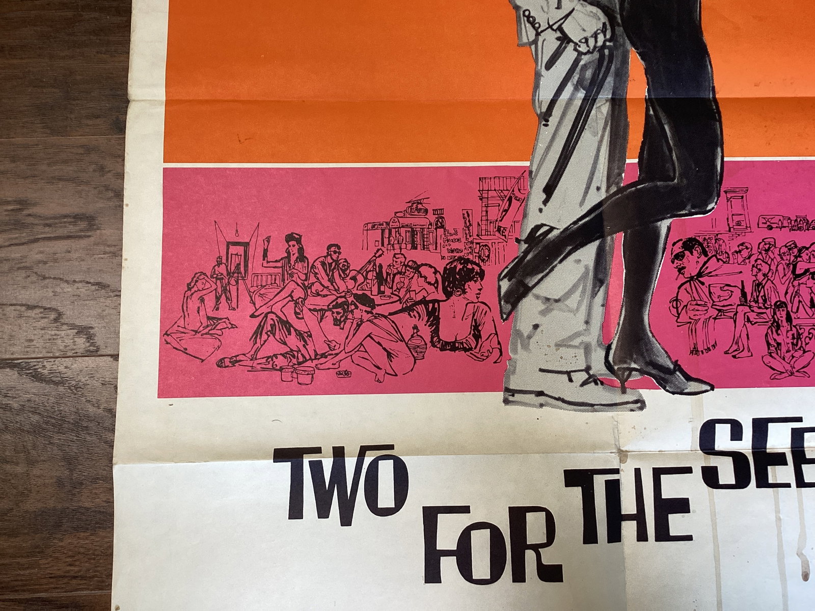Folded "Two for the See Saw" Movie Poster - 7