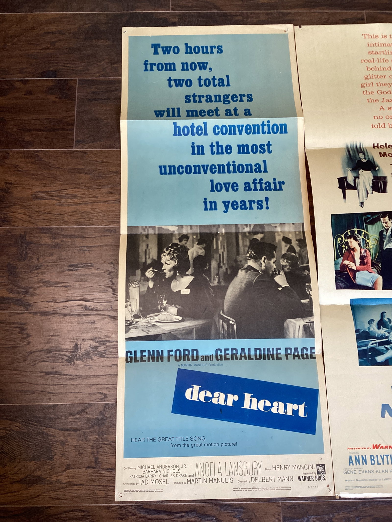 Three Folded Movie Posters - 2