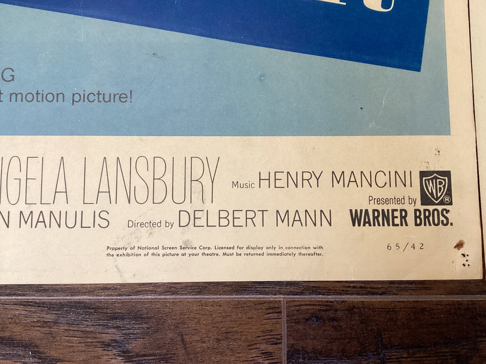 Three Folded Movie Posters - 8