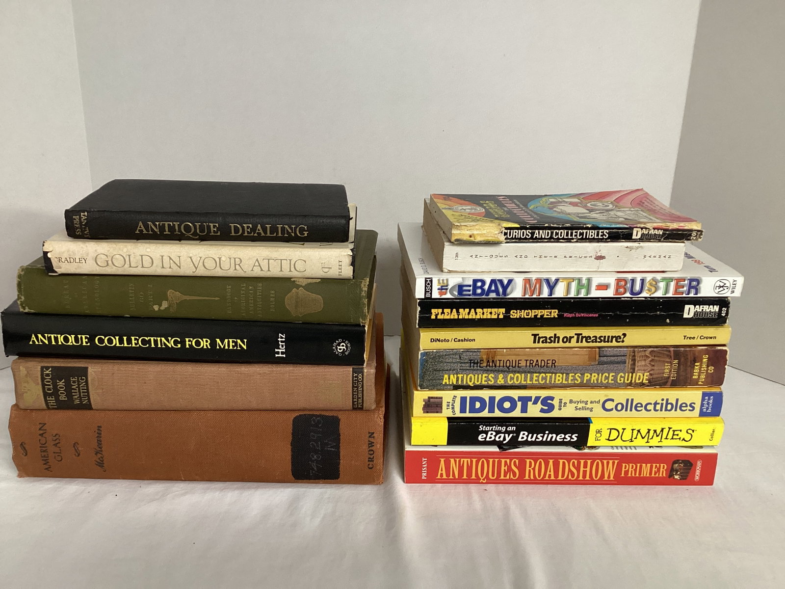 Antiques, Collectibles, and Reselling Books: see all photos for titles