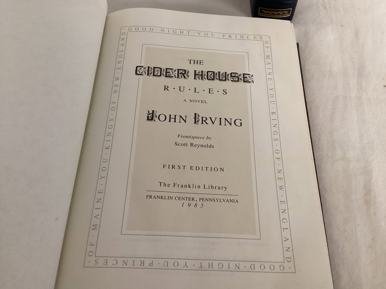 Two Franklin Library Signed Limited Edition Books - 6