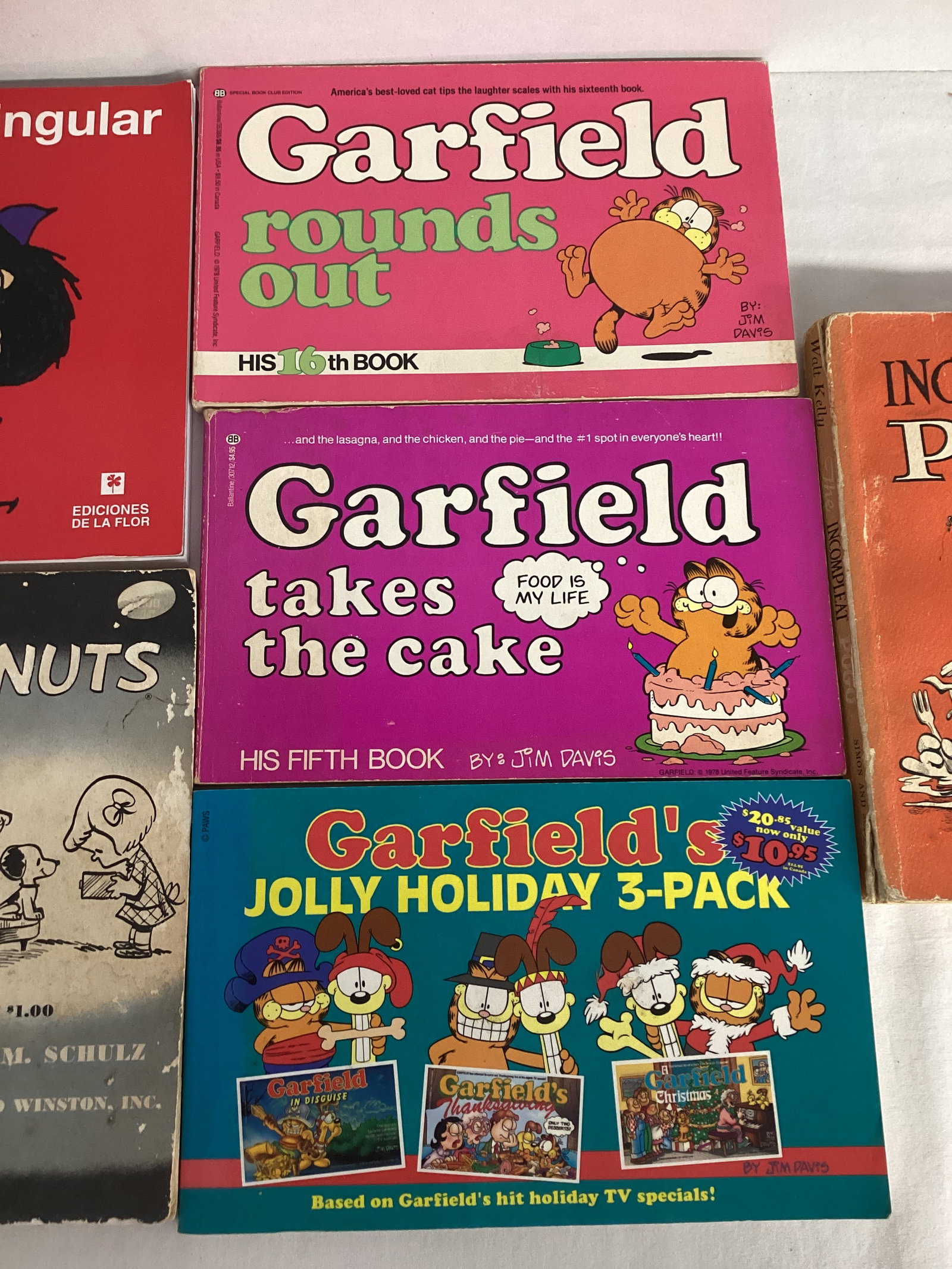 Comic Strip Books - Peanuts, Garfield, Pogo - 5